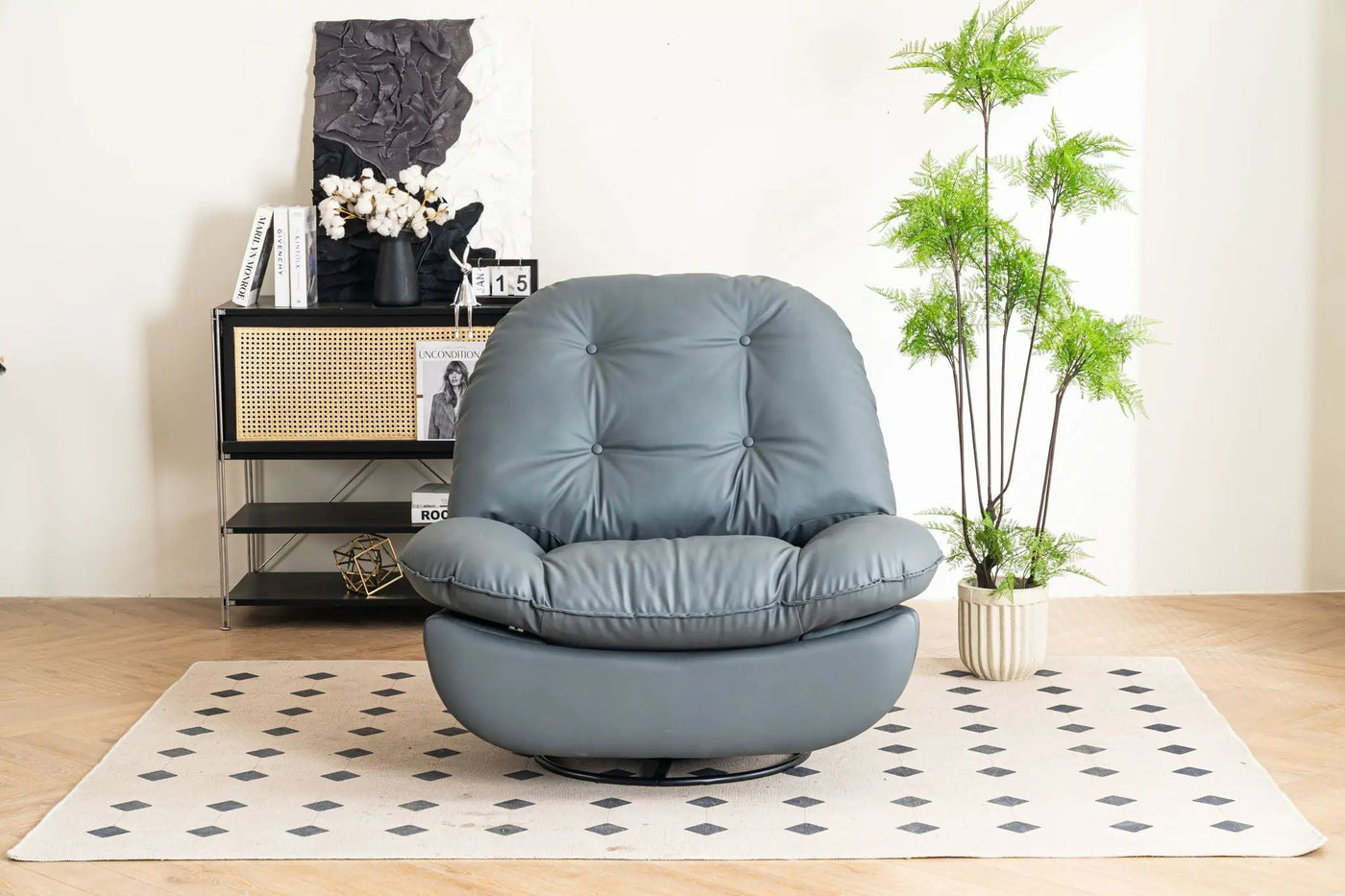 Power Recliner Swivel Glider USB Charger With tooth Music Player, Sleep, Working, Game And Leisure by HouseOfZazla