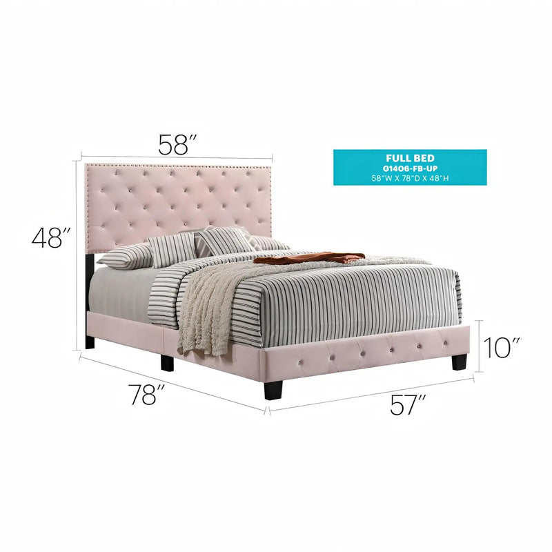 Luxurious Upholstered Bed by HouseOfZazla
