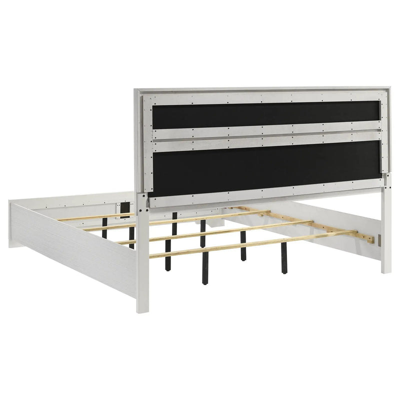 Miranda 5-piece Eastern King Bedroom Set White by Unique Piece Furniture