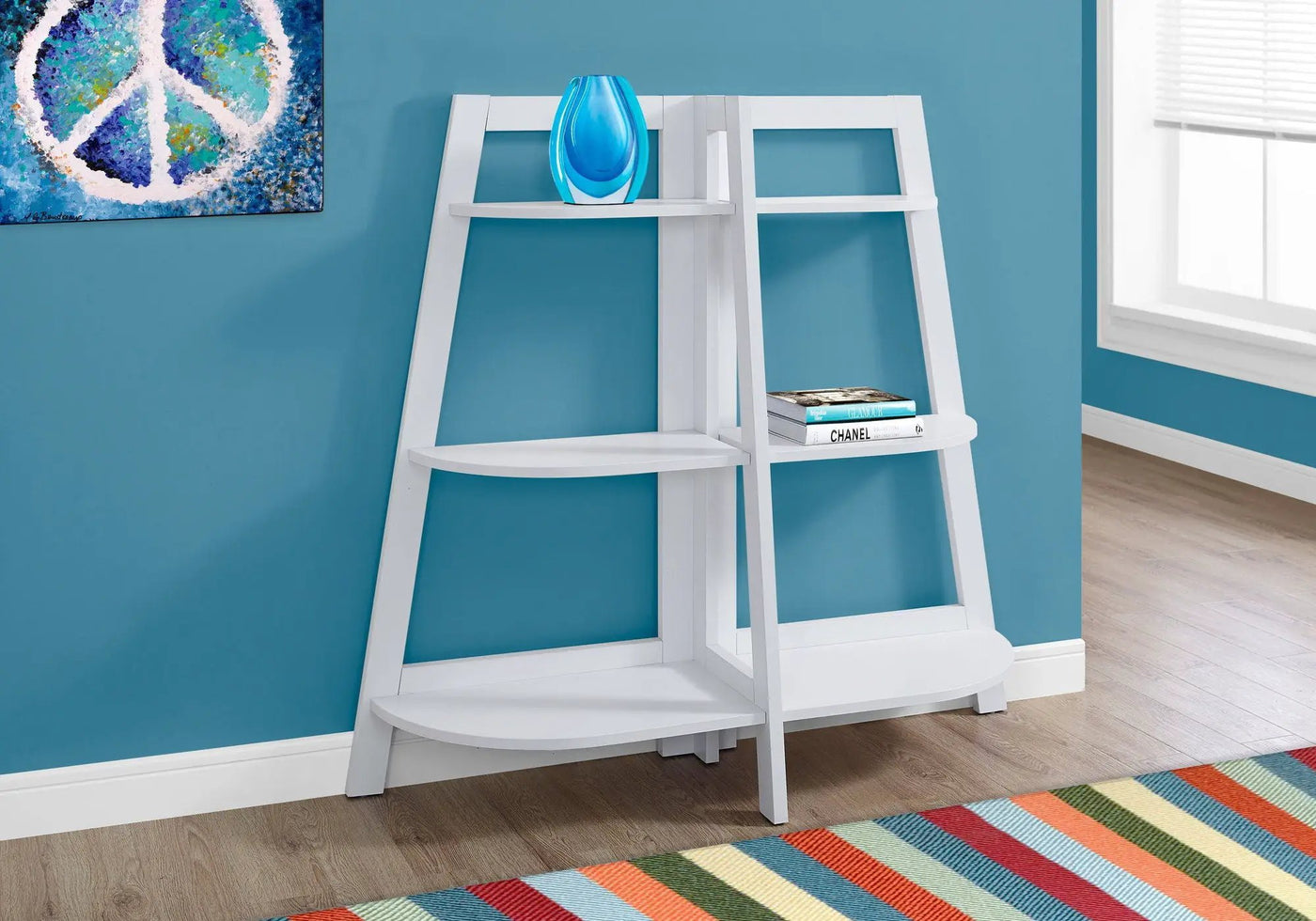 Bookshelf, Bookcase, Etagere, 3 Tier, For Office, Contemporary & Modern by Unique Piece Furniture