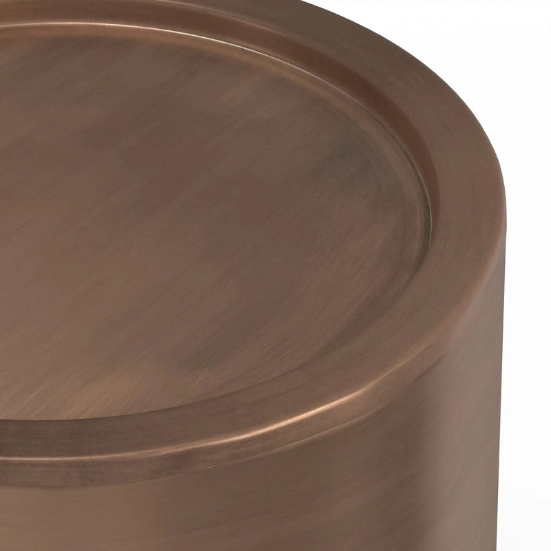 Corbin - Handcrafted Metal Side Table by Unique Piece Furniture