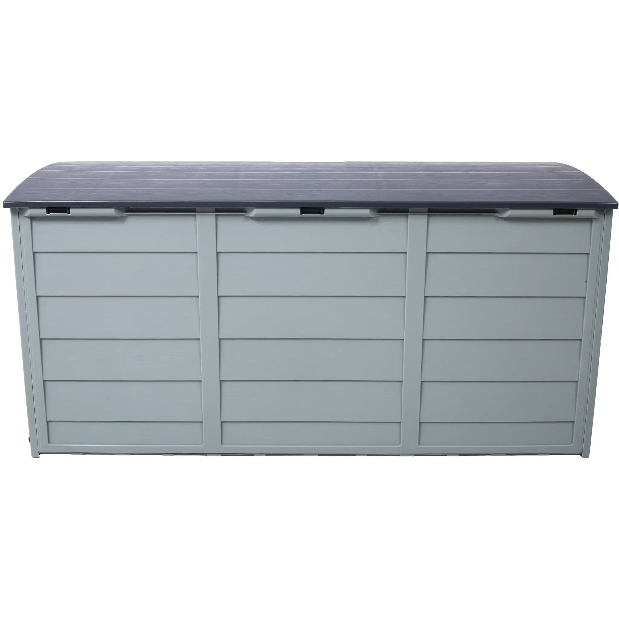 All Weather UV Pool Deck Box Storage Shed Bin with Wheels by HouseOfZazla