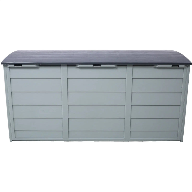 All Weather UV Pool Deck Box Storage Shed Bin with Wheels by HouseOfZazla