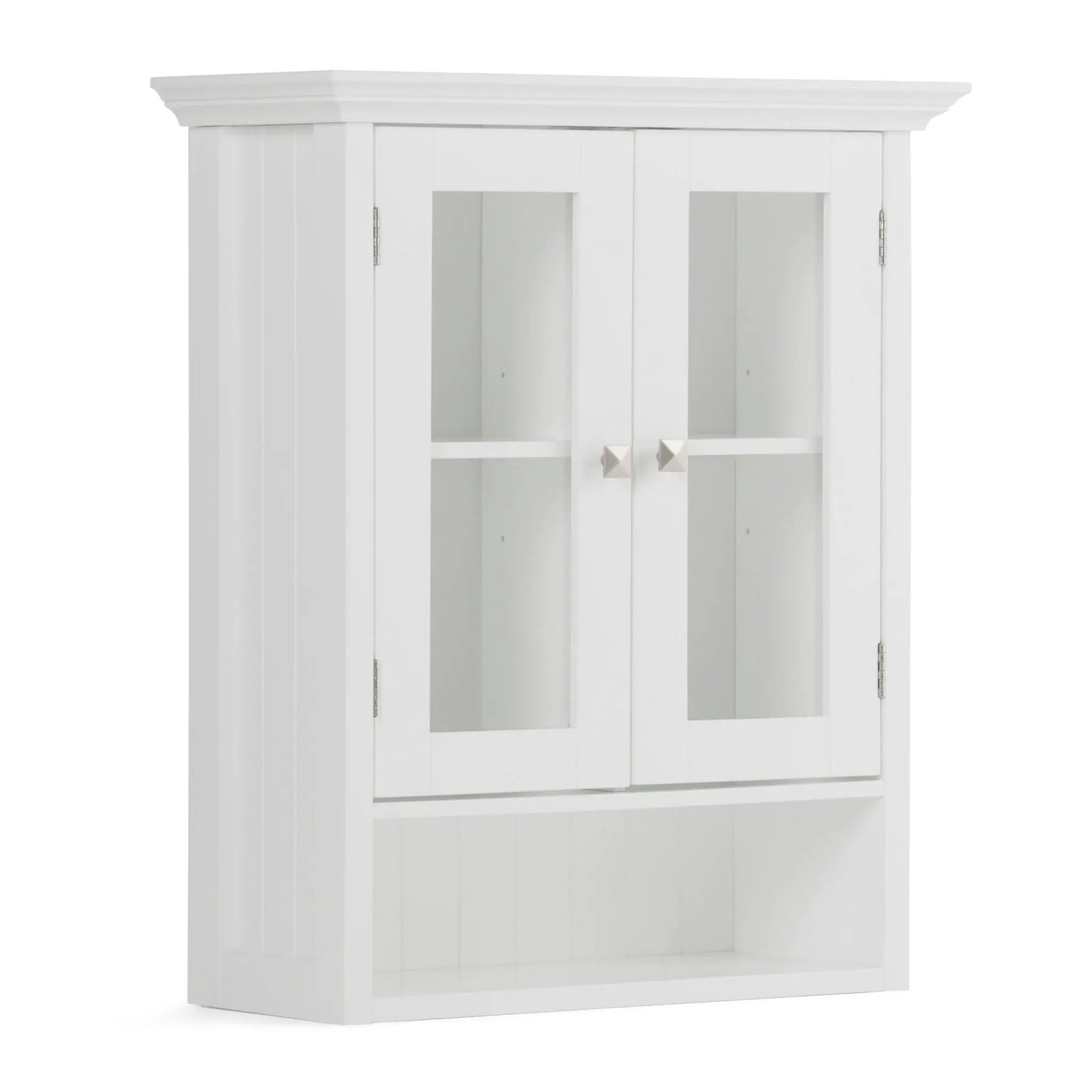 Acadian - Double Door Wall Cabinet - Pure White by Unique Piece Furniture