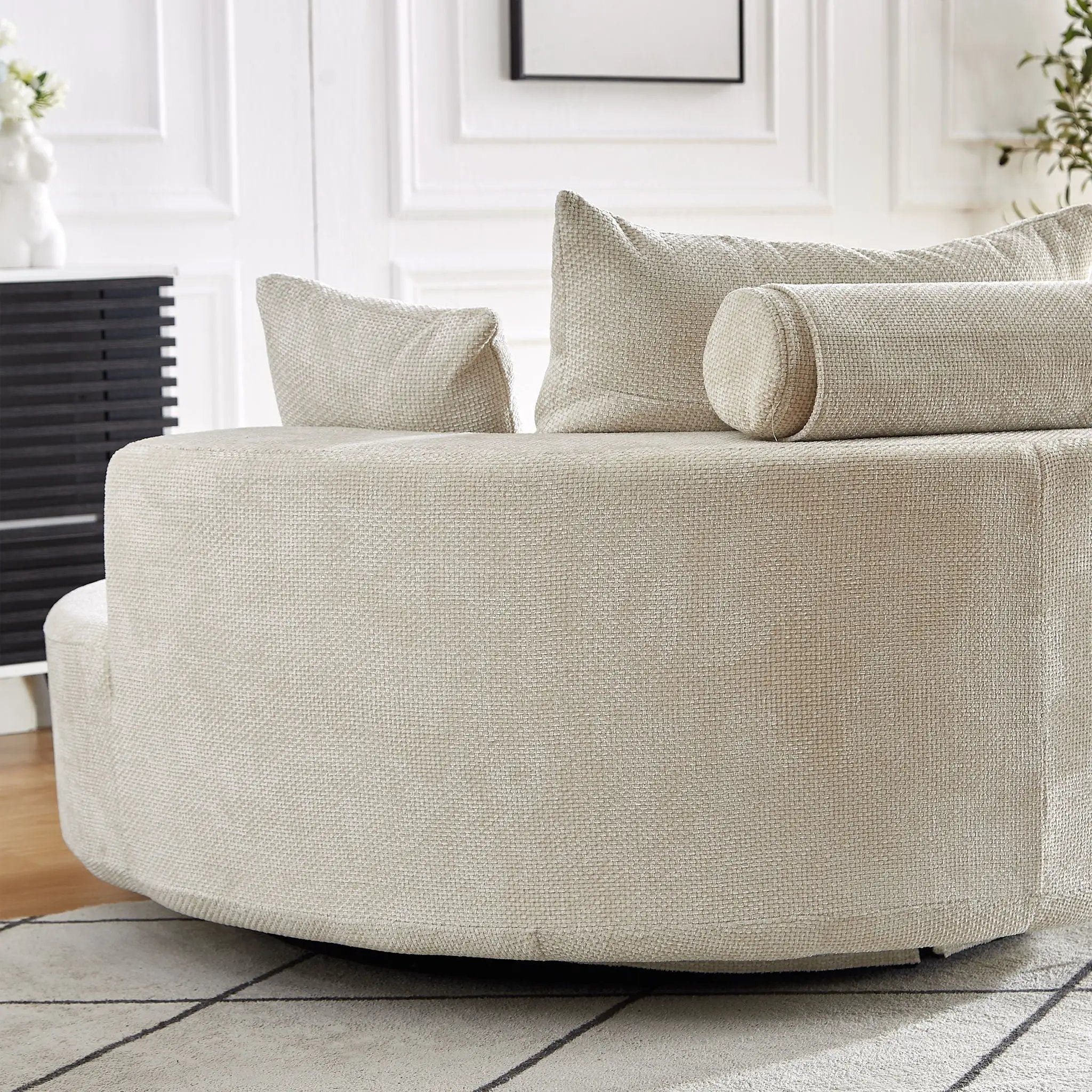 Swivel Chair With Rotating Base For Living Room by HouseOfZazla