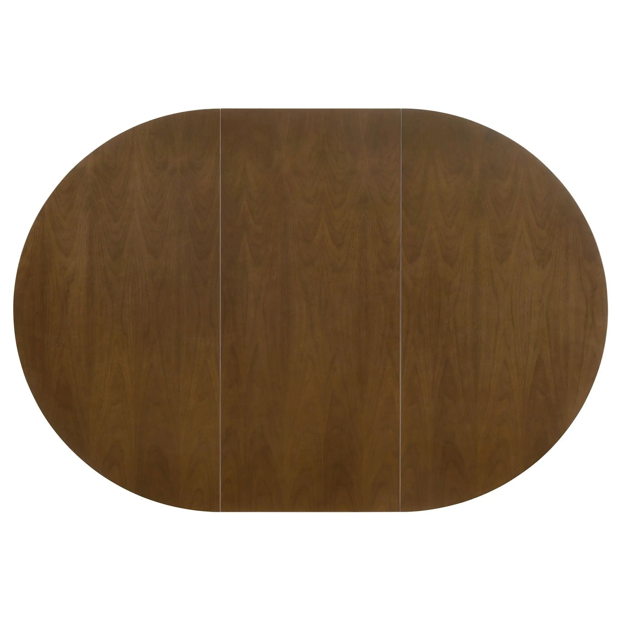 Thomson - Oval Dining Table With Removable Leaf - Walnut by HouseOfZazla
