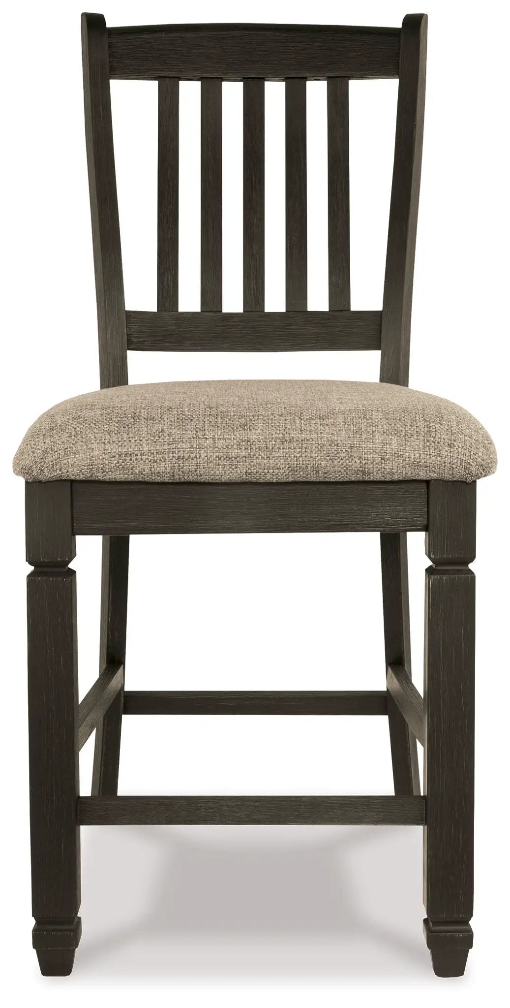 Tyler Creek - Upholstered Barstool (Set of 2) - Black / Grayish Brown by Unique Piece Furniture