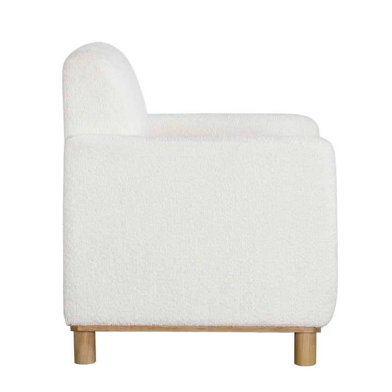 Mason - Arm Chair - White by HouseOfZazla