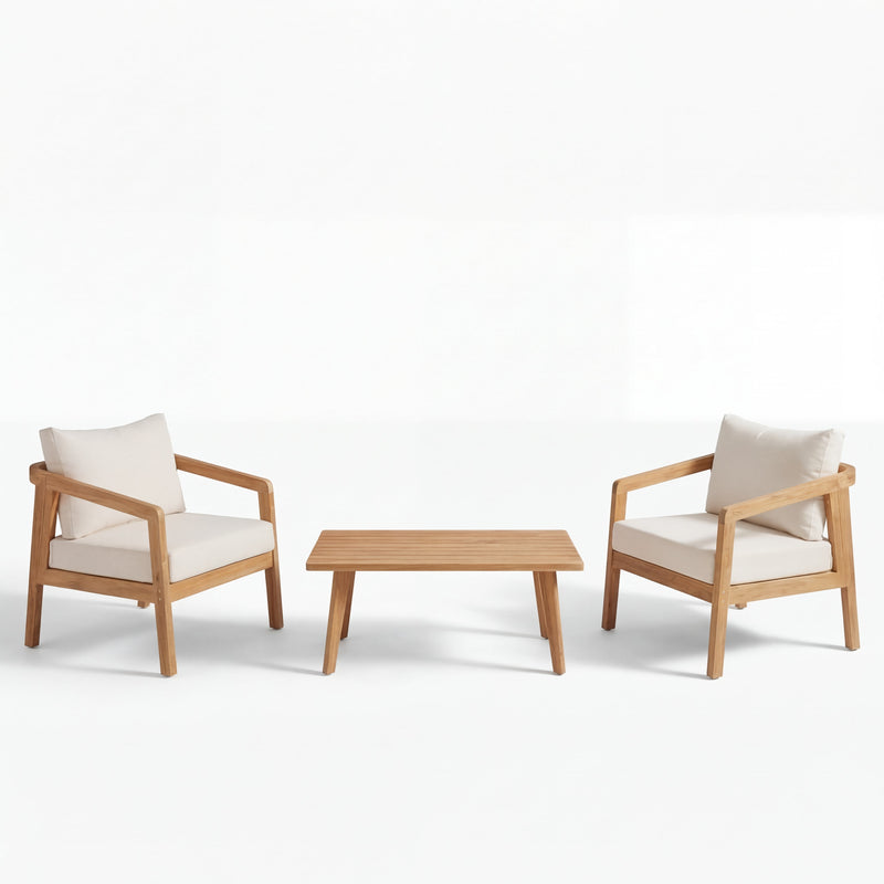 Outdoor Patio Chair Set (Set of 3) by HouseOfZazla