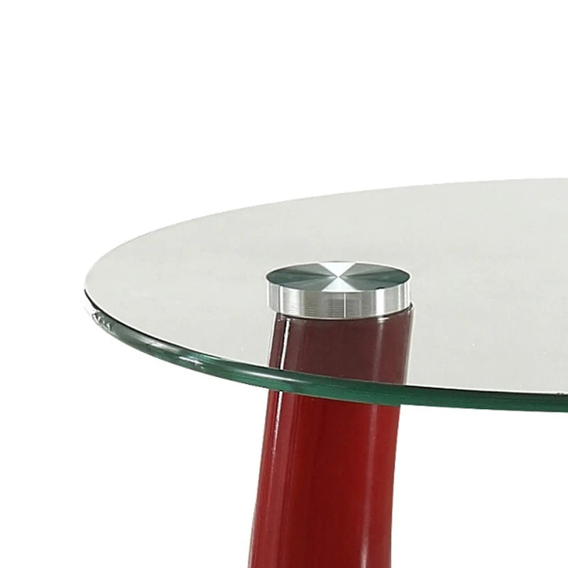 Lava - Accent Table With Curved Base by HouseOfZazla