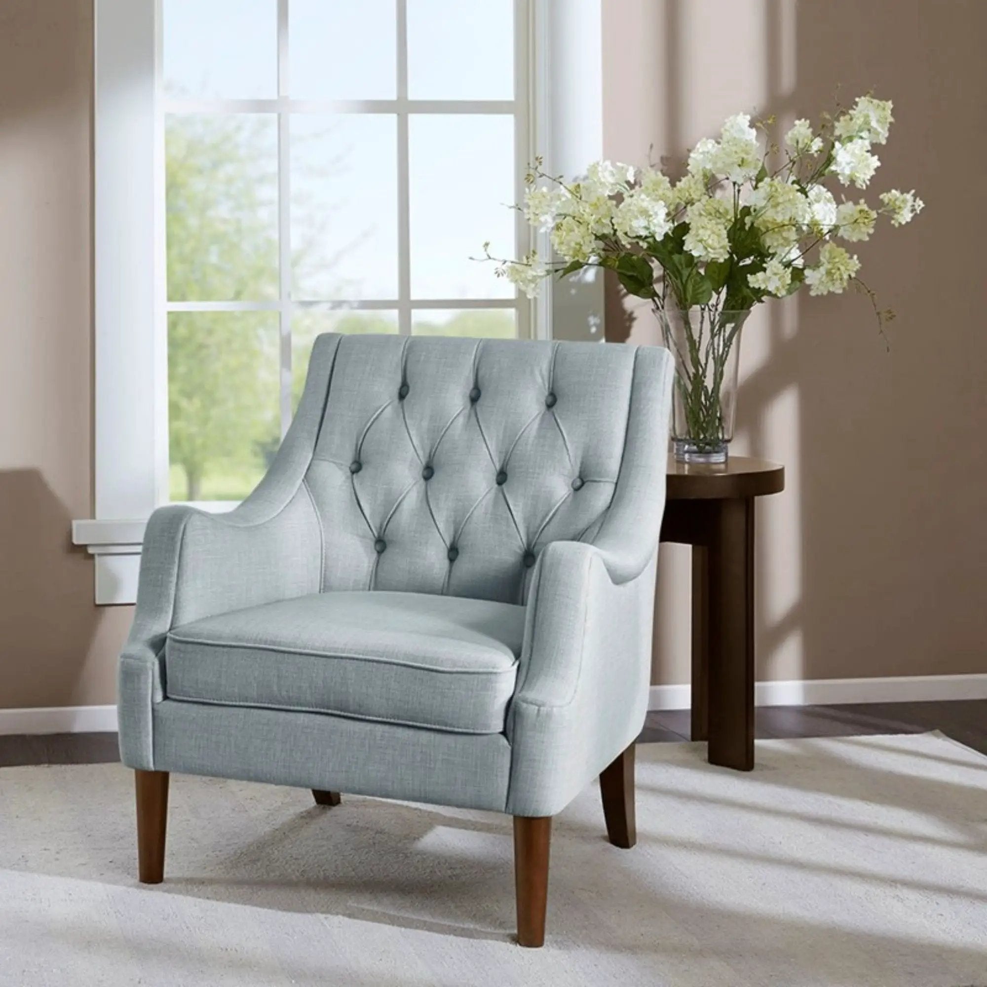 Qwen - Button Tufted Accent Chair by Unique Piece Furniture