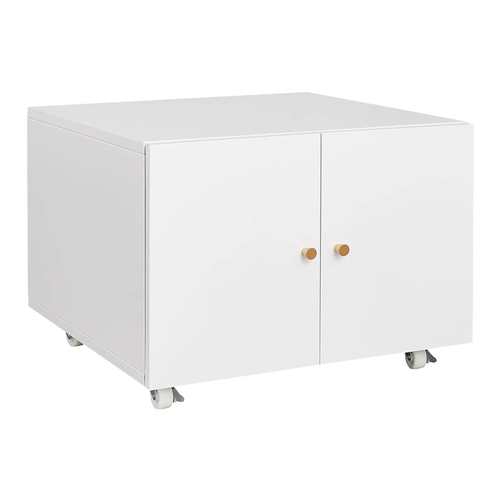 Office Furniture Copier Cabinet 2 Door Steel Copier Stand Mobile Pedestal File Printer Stand by HouseOfZazla
