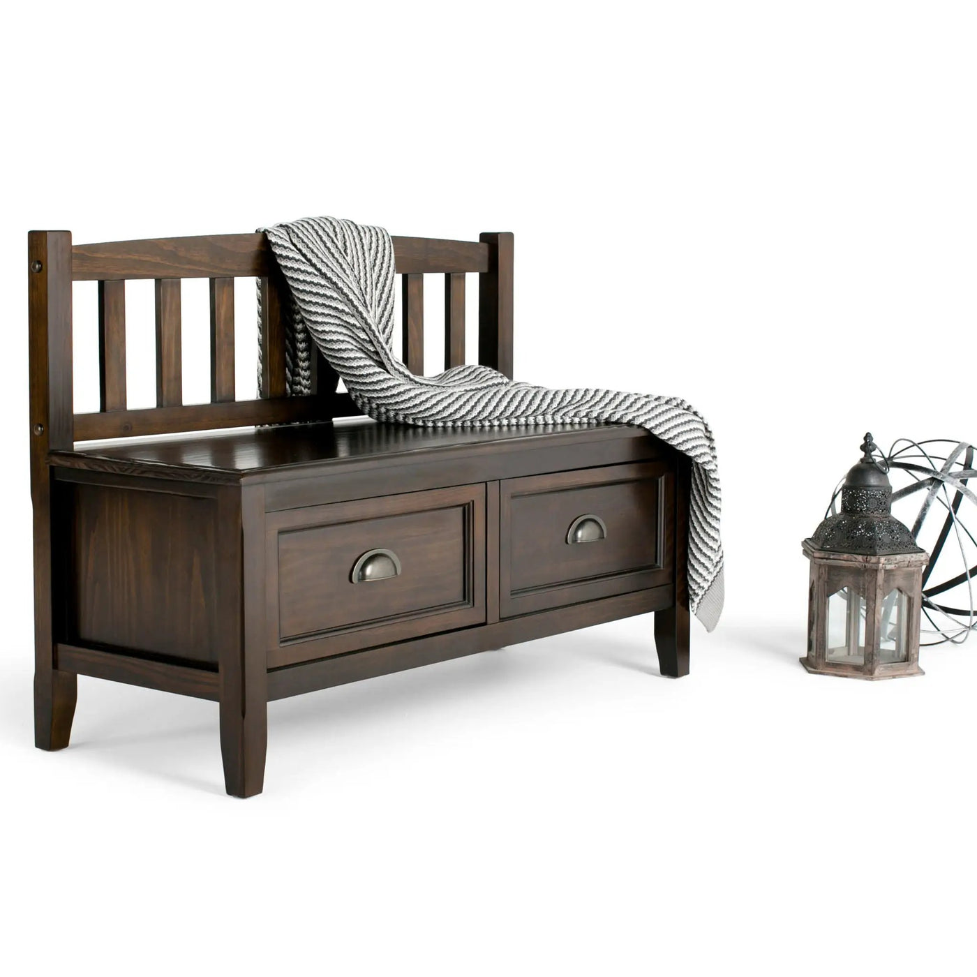 Burlington - Entryway Storage Bench With Drawers by HouseOfZazla