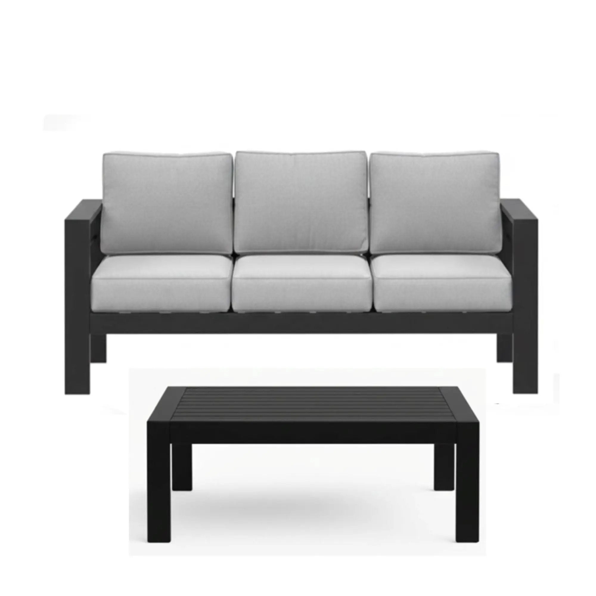 Outdoor Patio Set, All-Weather With Thick Cushions by HouseOfZazla