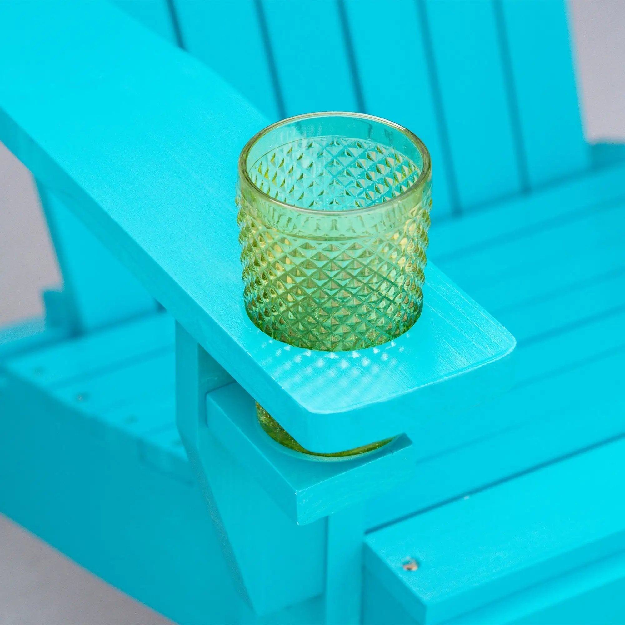 Classic Wood Adirondack Chair with Cupholder by HouseOfZazla