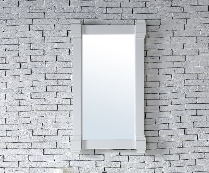 James Martin Brittany 22" Mirror, Bright White, view 2