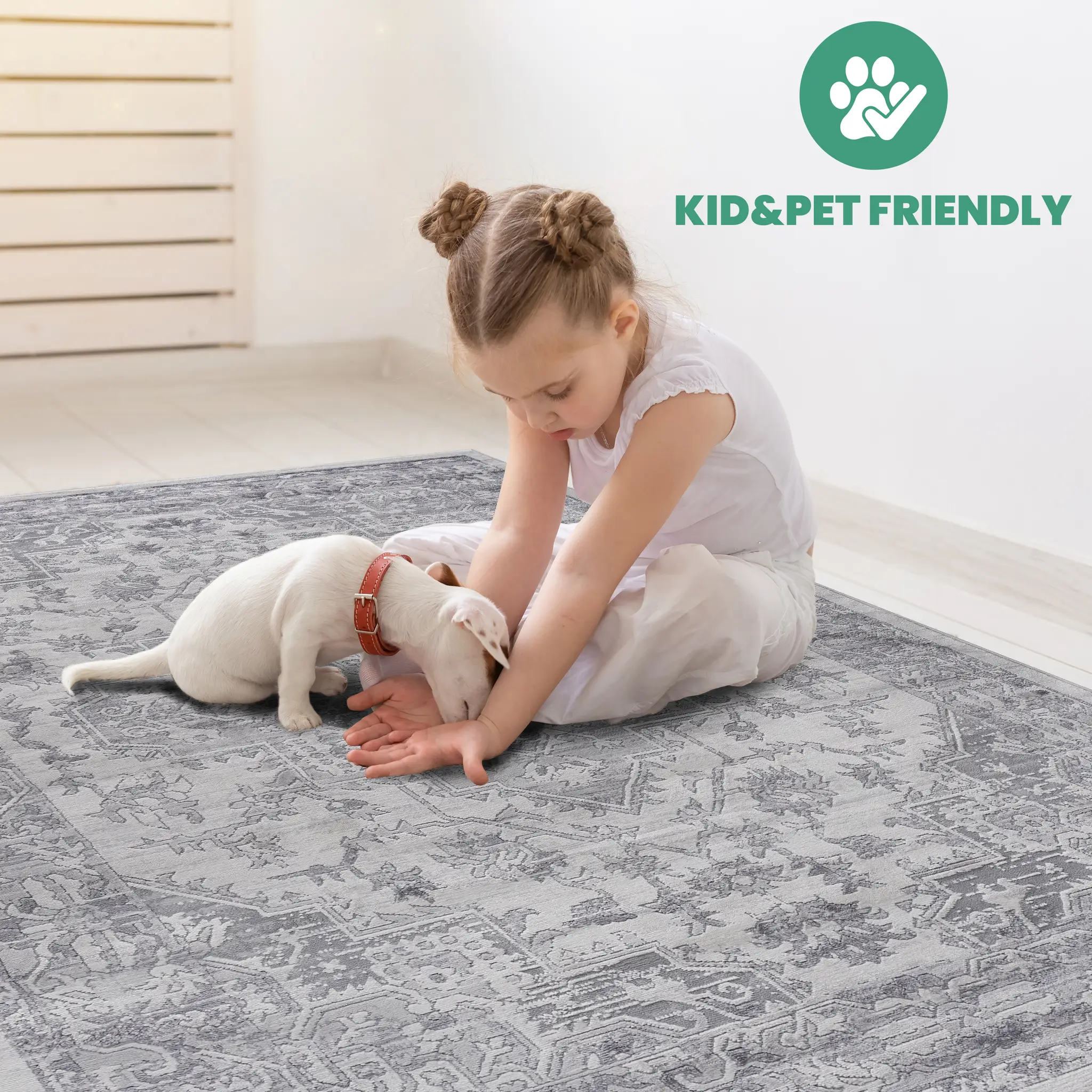Marfi Collection 7.9x10 Area Rug by HouseOfZazla