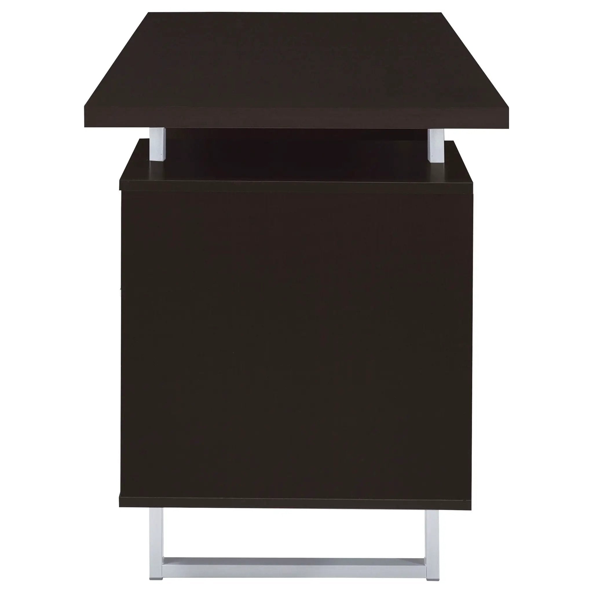 Lawtey 60-inch 2-drawer Office Computer Desk Cappuccino by Unique Piece Furniture
