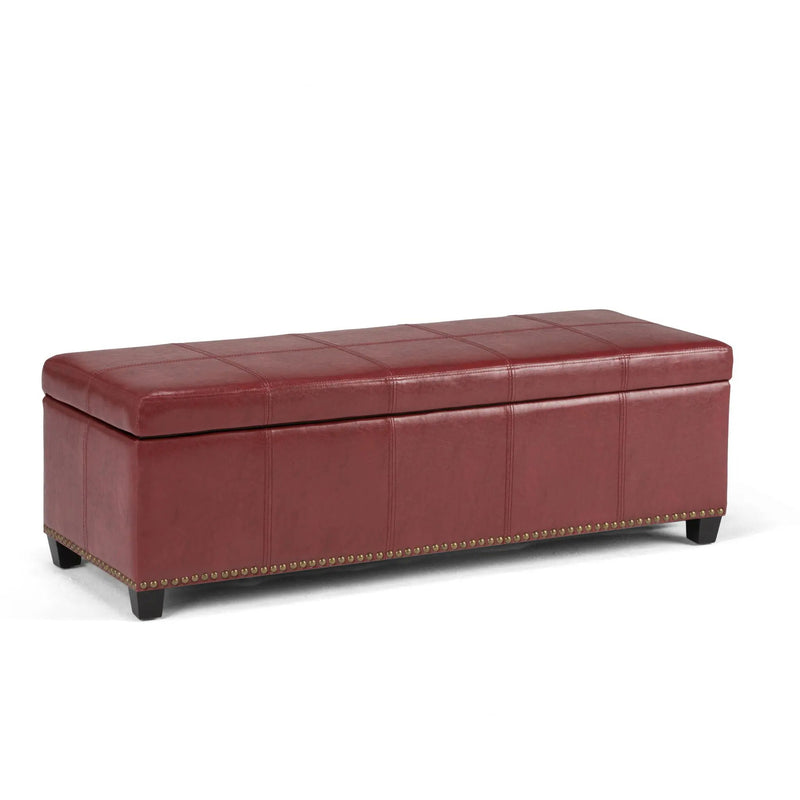 Kingsley - Upholstered Large Storage Ottoman by Unique Piece Furniture