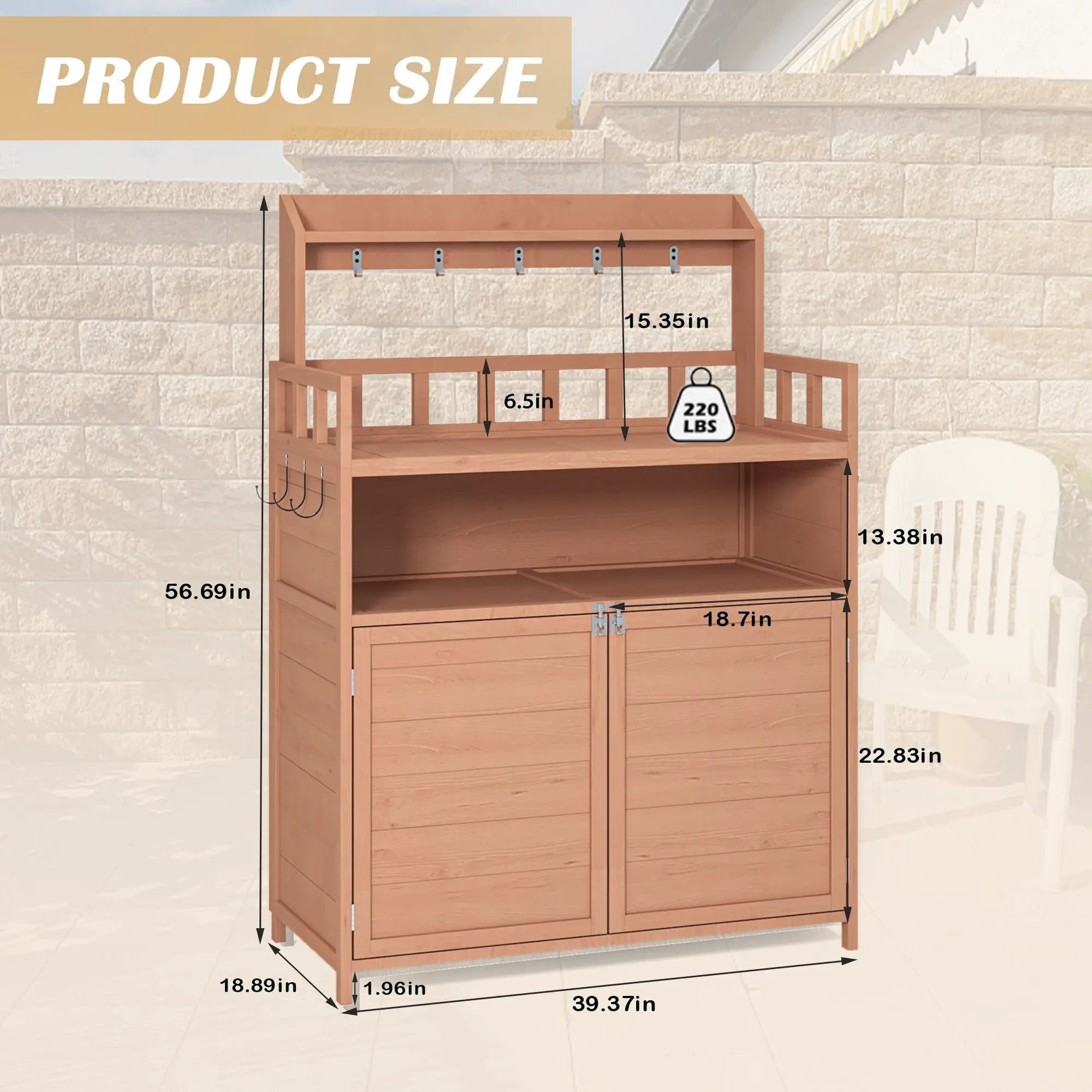 Potting Bench Outdoor Gardening Table by HouseOfZazla