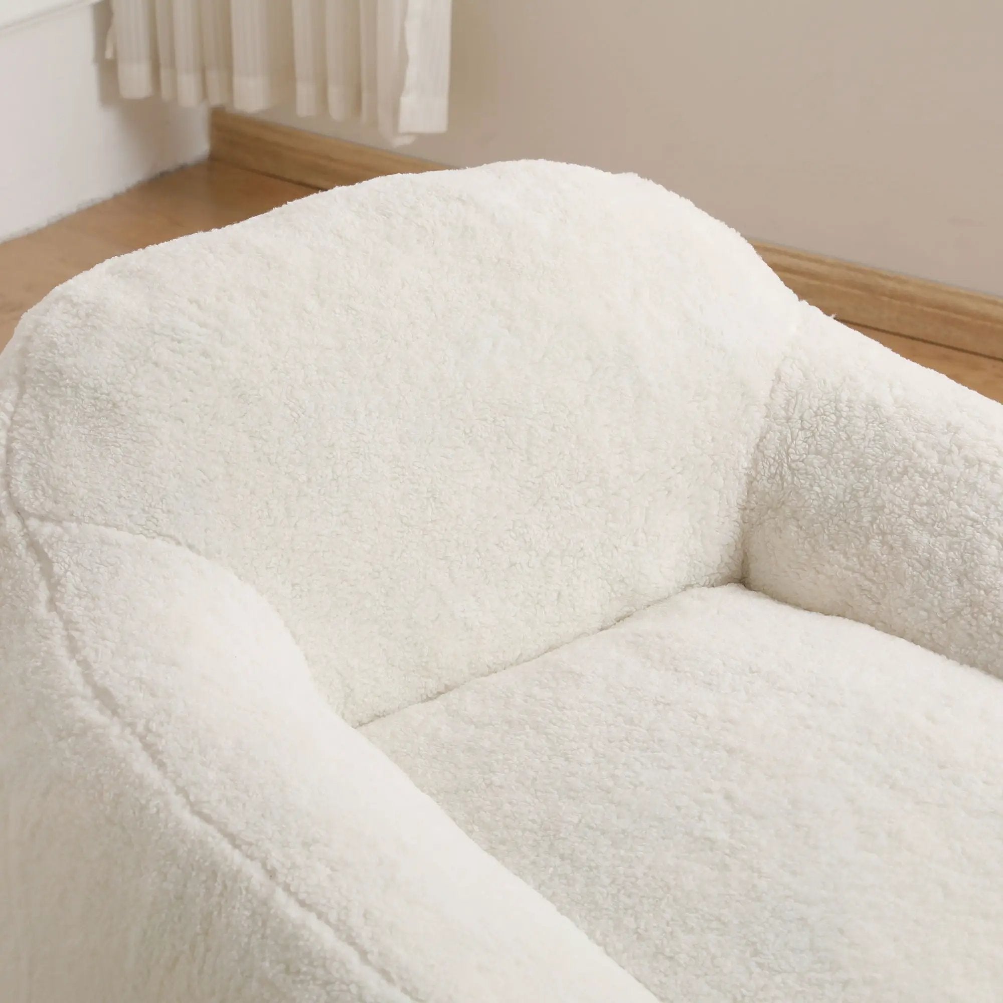 Giant Bean Bag Chair, Spacious Memory Foam With Armrests by Unique Piece Furniture