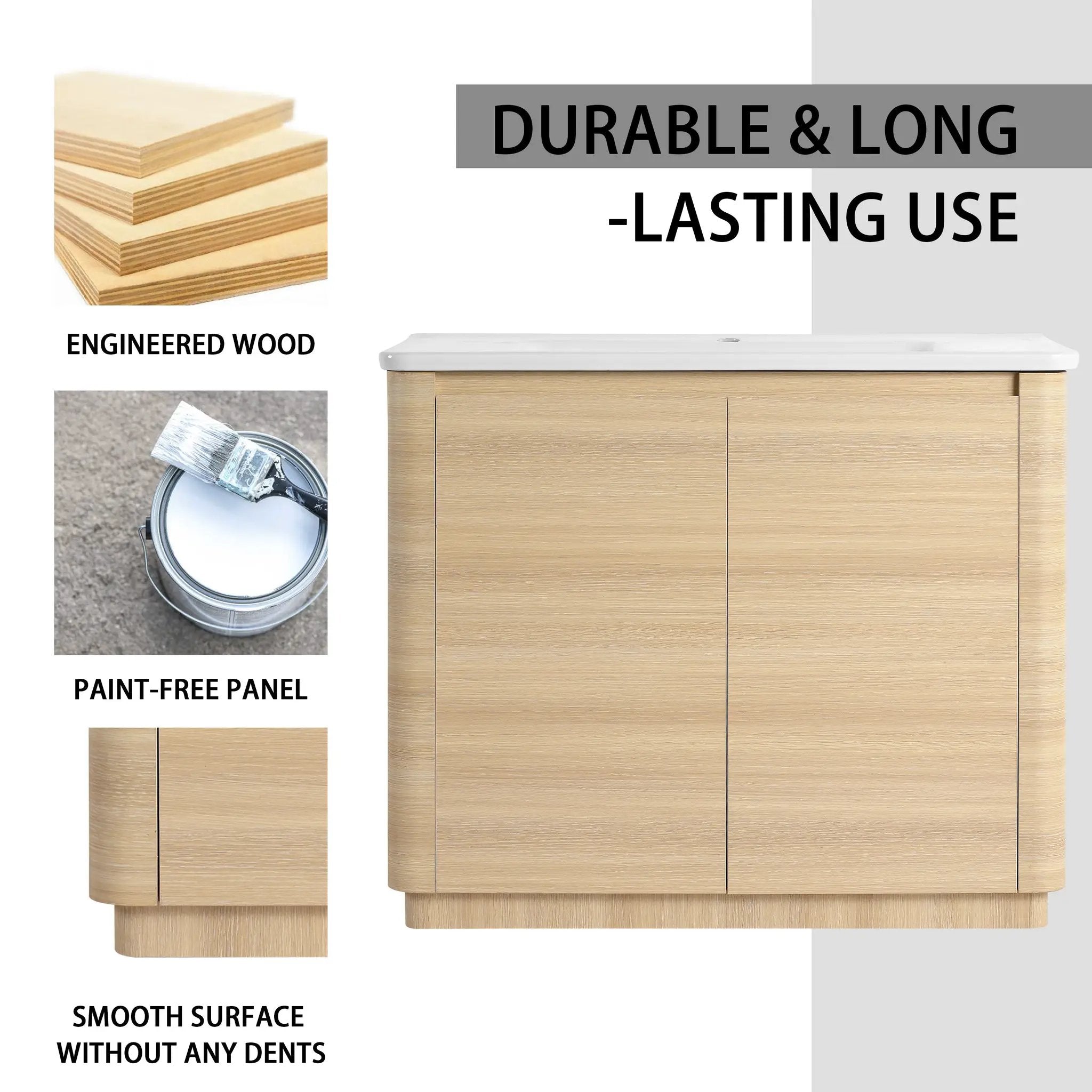 40'' Freestanding Bathroom Vanity by HouseOfZazla