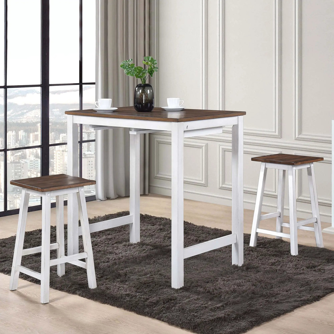 3 Pieces Counter Height Set by Unique Piece Furniture