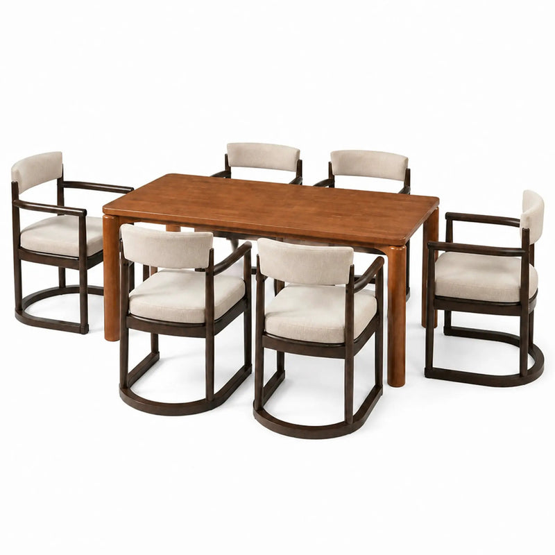 7-Piece Dining Table Set by HouseOfZazla