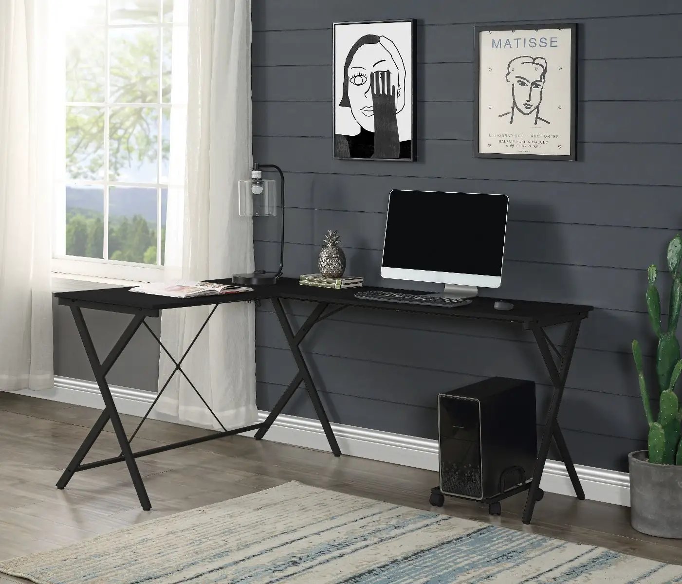 Dazenus - Computer Desk - Black by Unique Piece Furniture