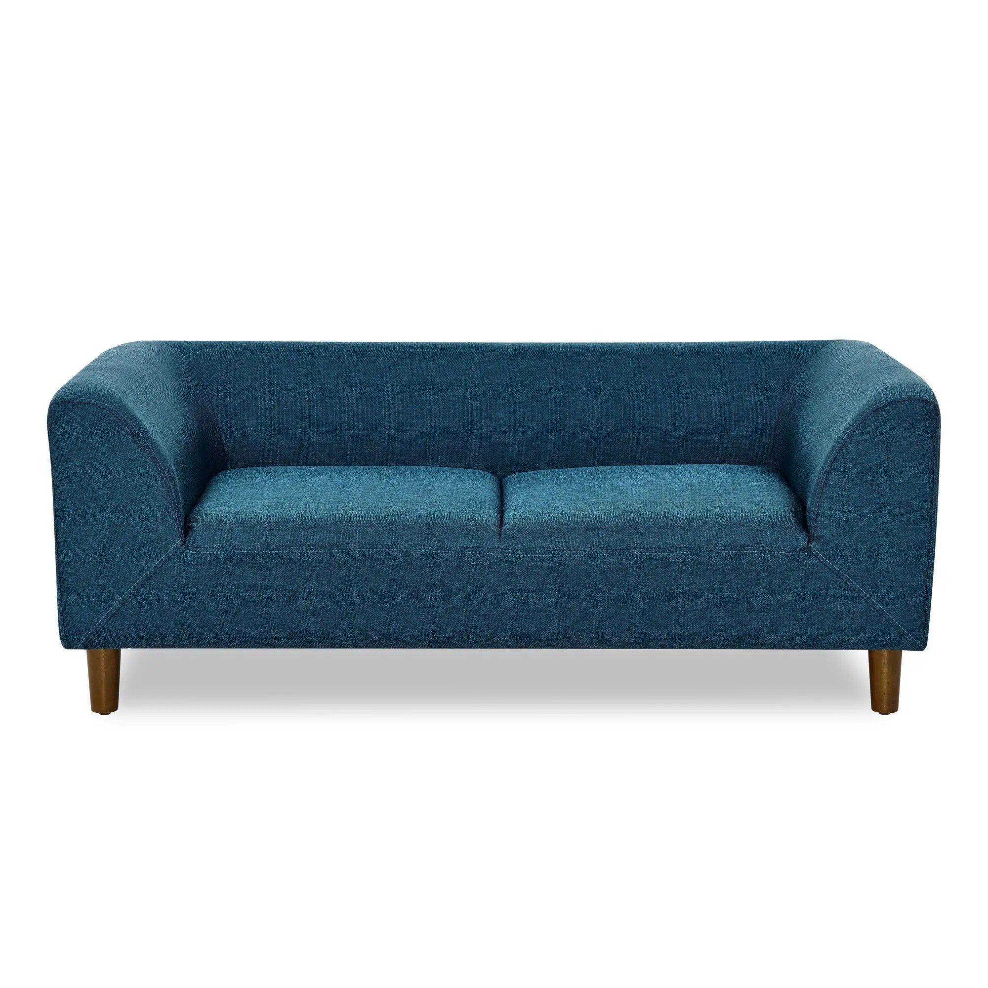 Modern Rectangular Pet Sofa With Backrest And Armrests For Small And Medium Dogs, Soft Cushion by HouseOfZazla