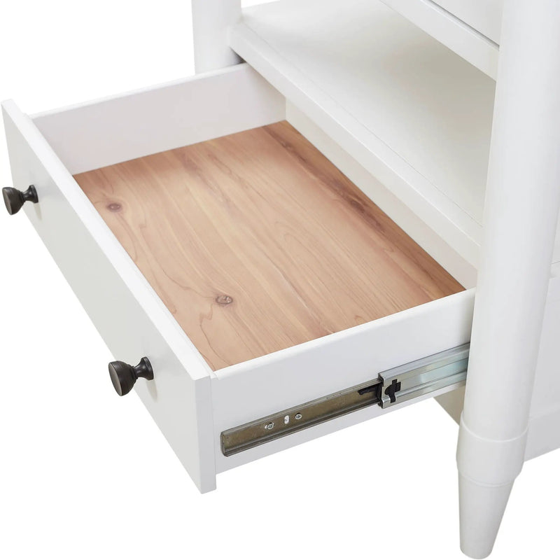 Open Nightstand With 2 Drawers by HouseOfZazla