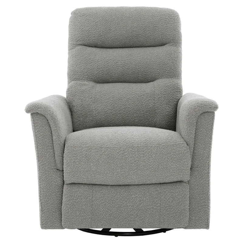 Manual Recliner Chair With 8-Point Massage and Swivel Function by HouseOfZazla