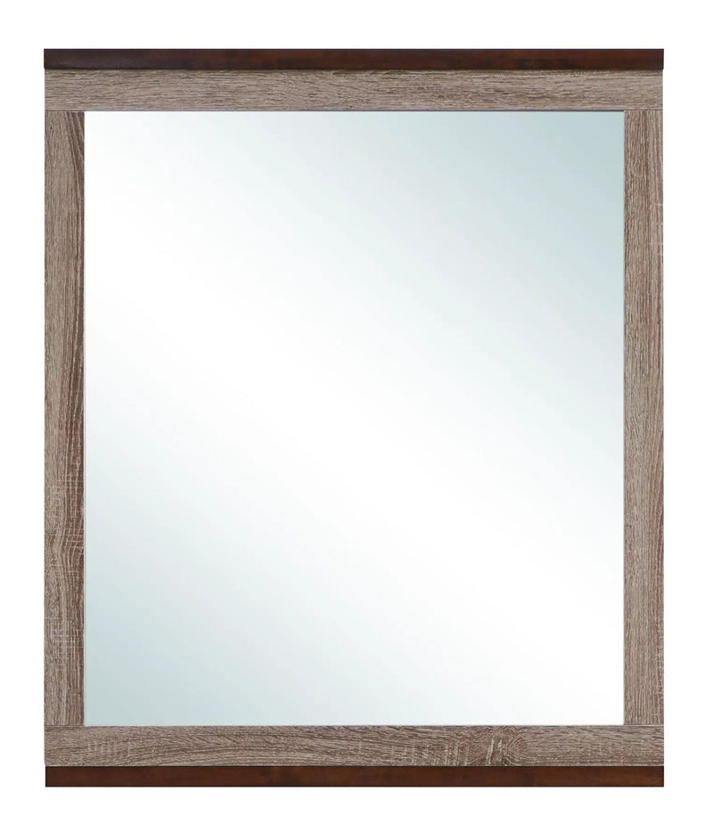Magnolia - Mirror - Gray / Brown by HouseOfZazla