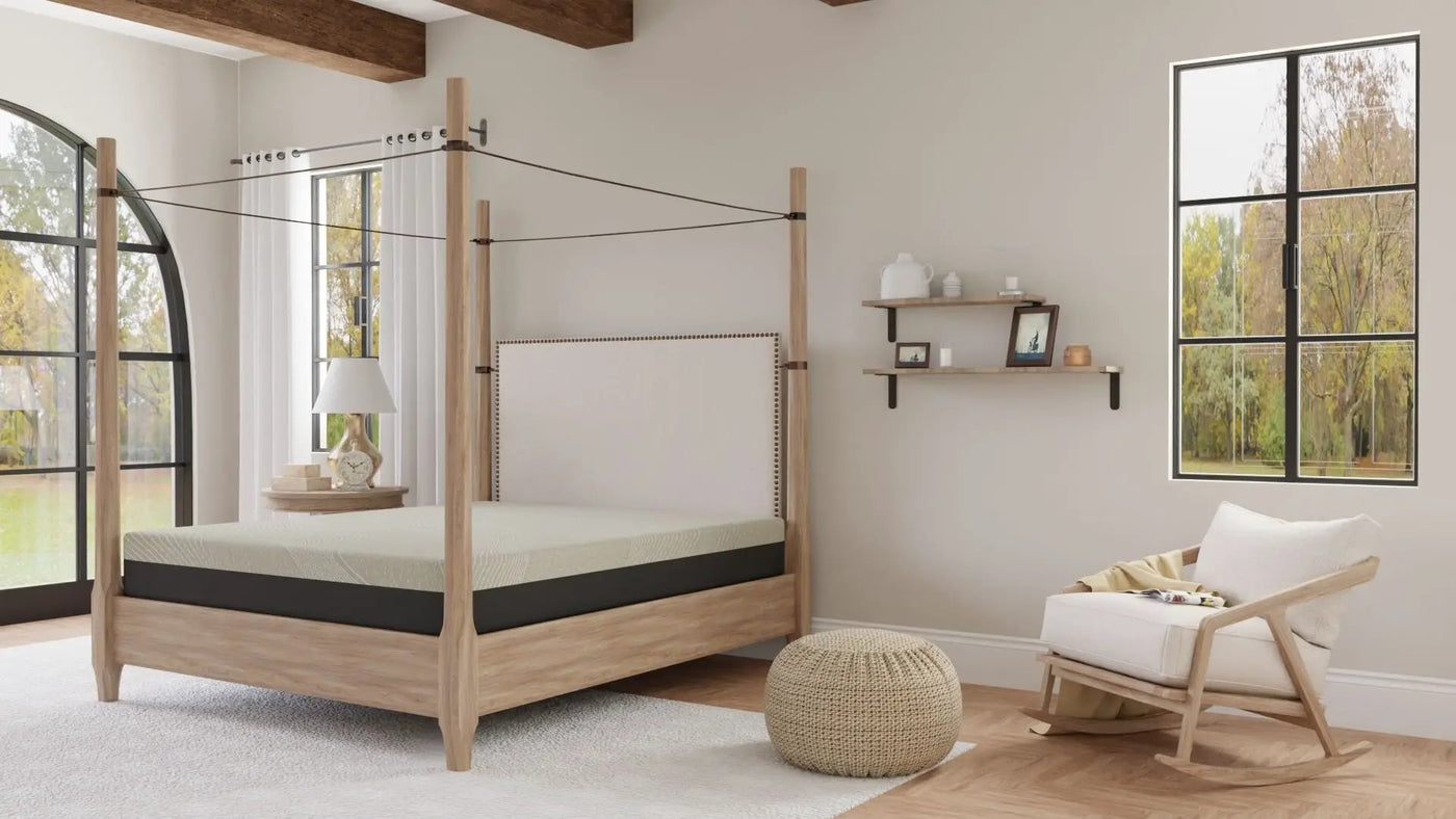 8" Comfort Series Firm Gel Memory Foam Tight Top Mattress by Unique Piece Furniture