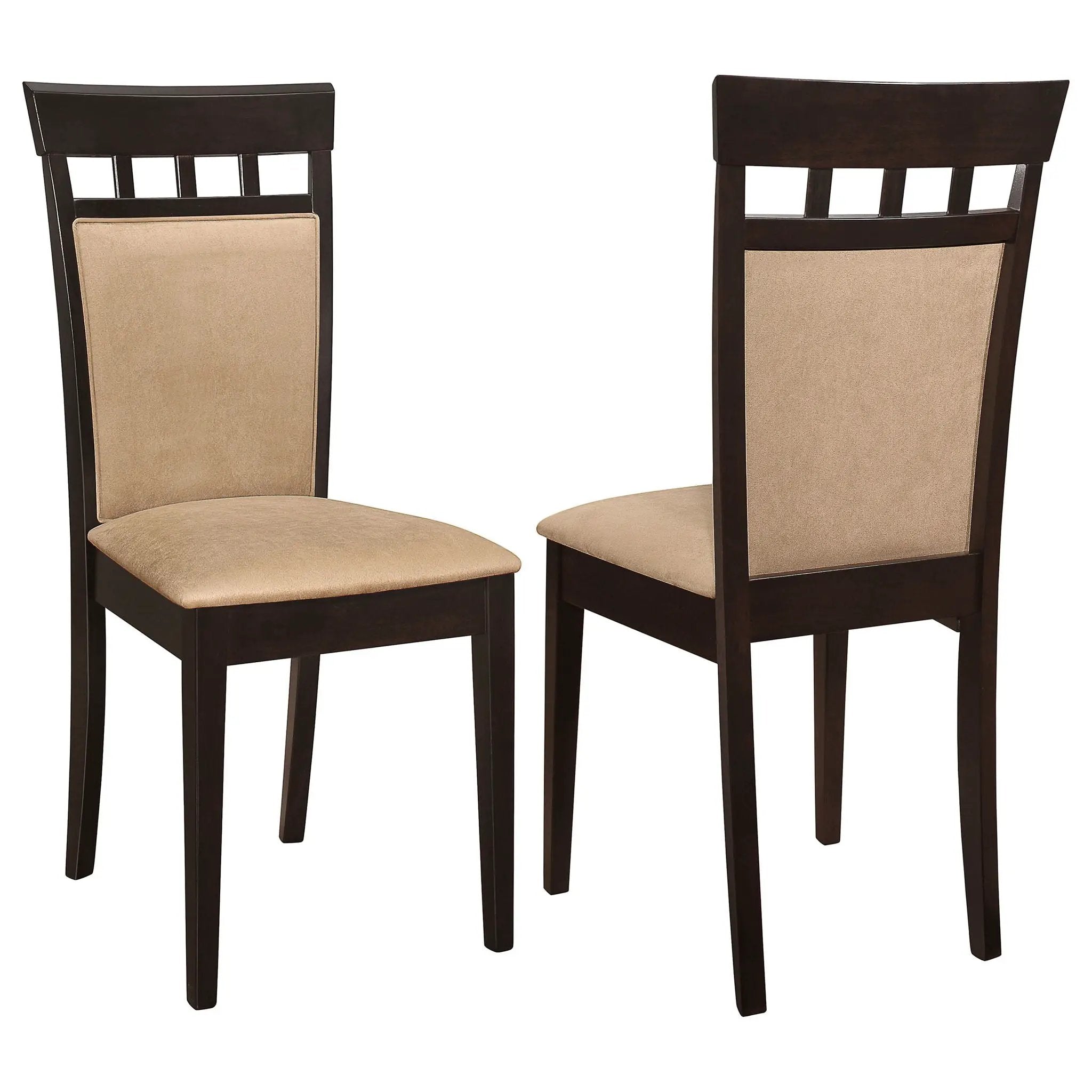 Upholstered Side Chairs (Set of 2) - Beige by HouseOfZazla