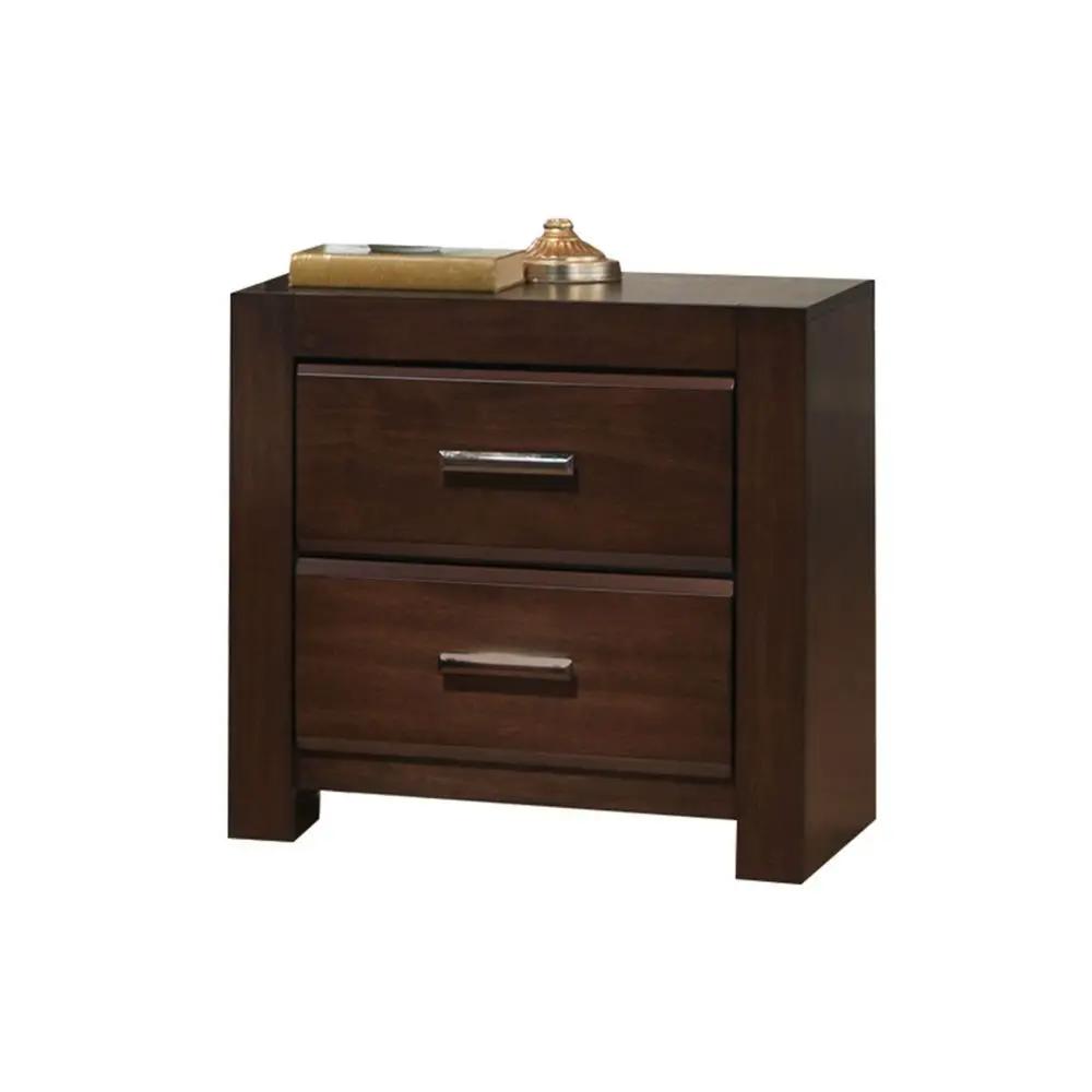 Oberreit - Nightstand - Walnut by Unique Piece Furniture