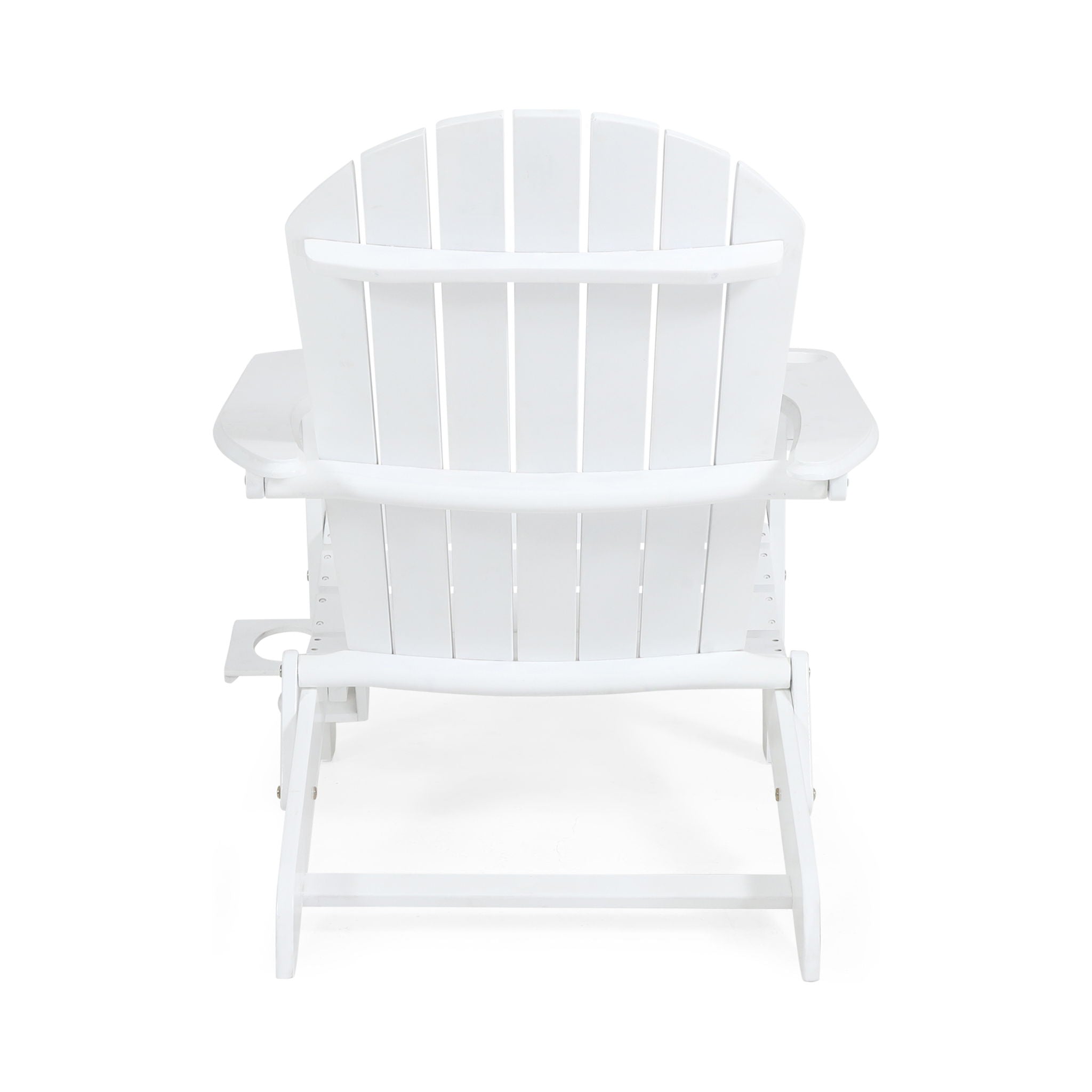 Zenithia Outdoor Foldable Adirondack Chair with 2 Cup Holders by HouseOfZazla