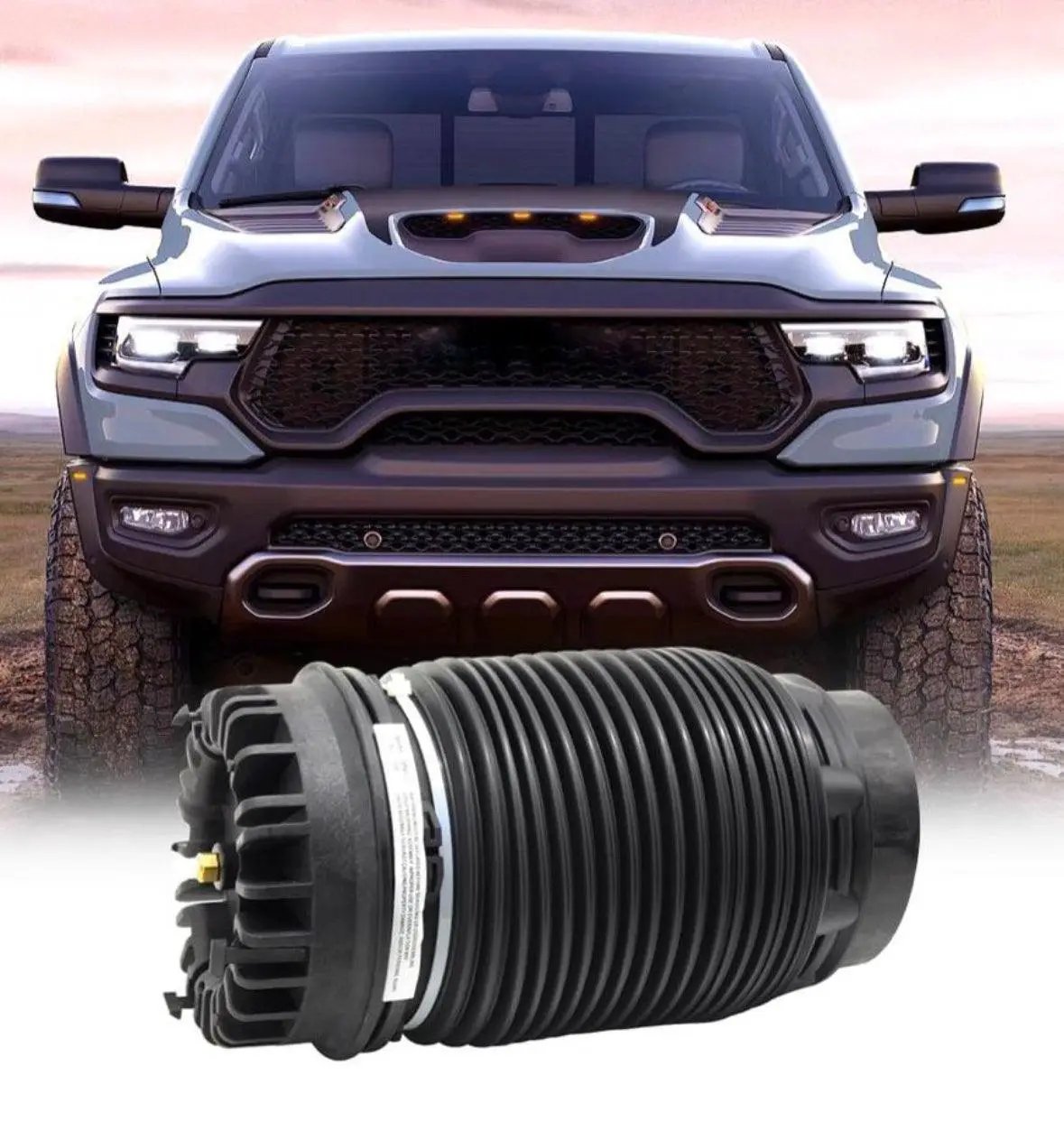 Airsusfat Rear Air Suspension Spring for Dodge Ram 1500 2013-2018 Air Bellows 68248948AA 04877136AA 04877136AB by Selzalot