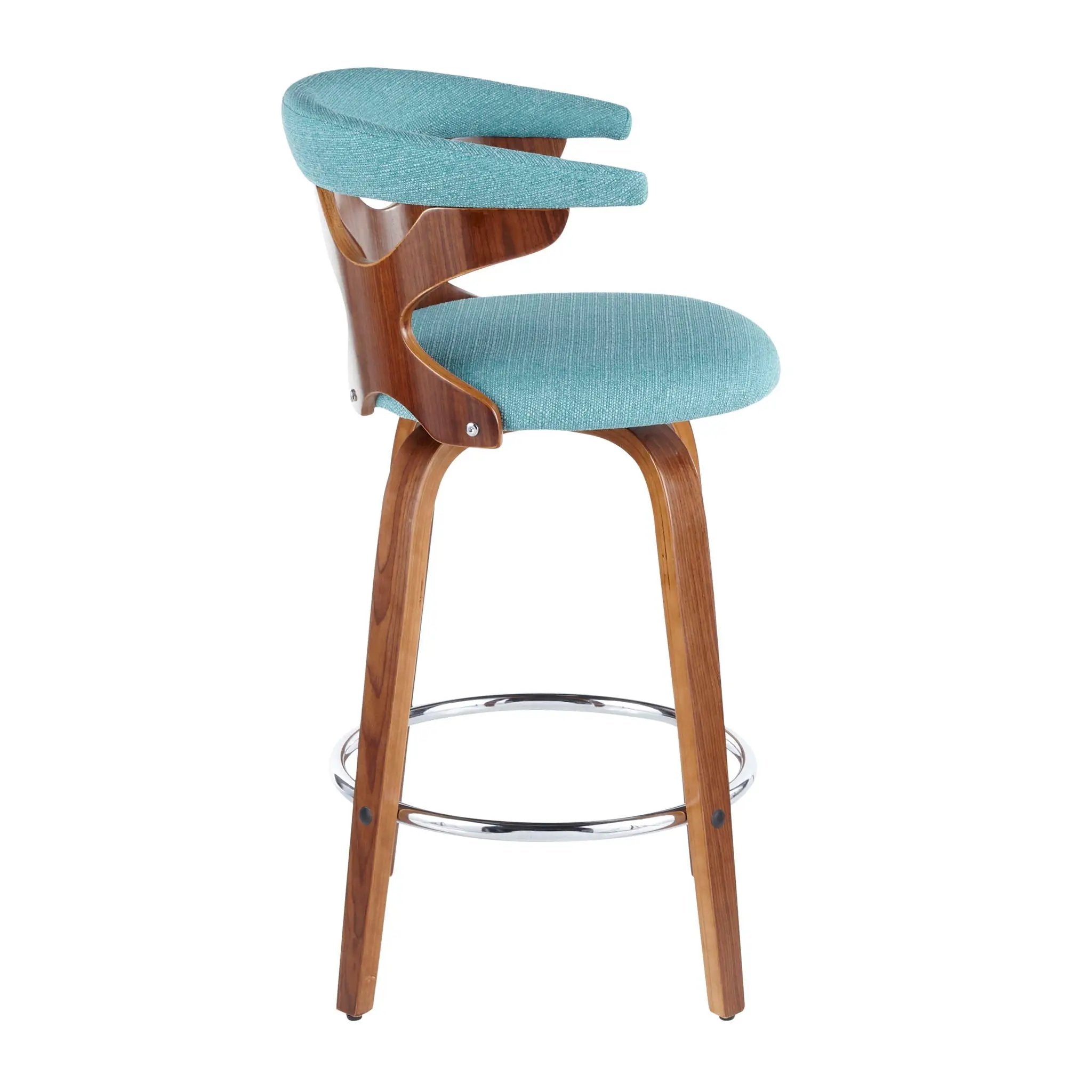 Gardenia - Mid Century Modern Counter Stool (Set of 2) by HouseOfZazla