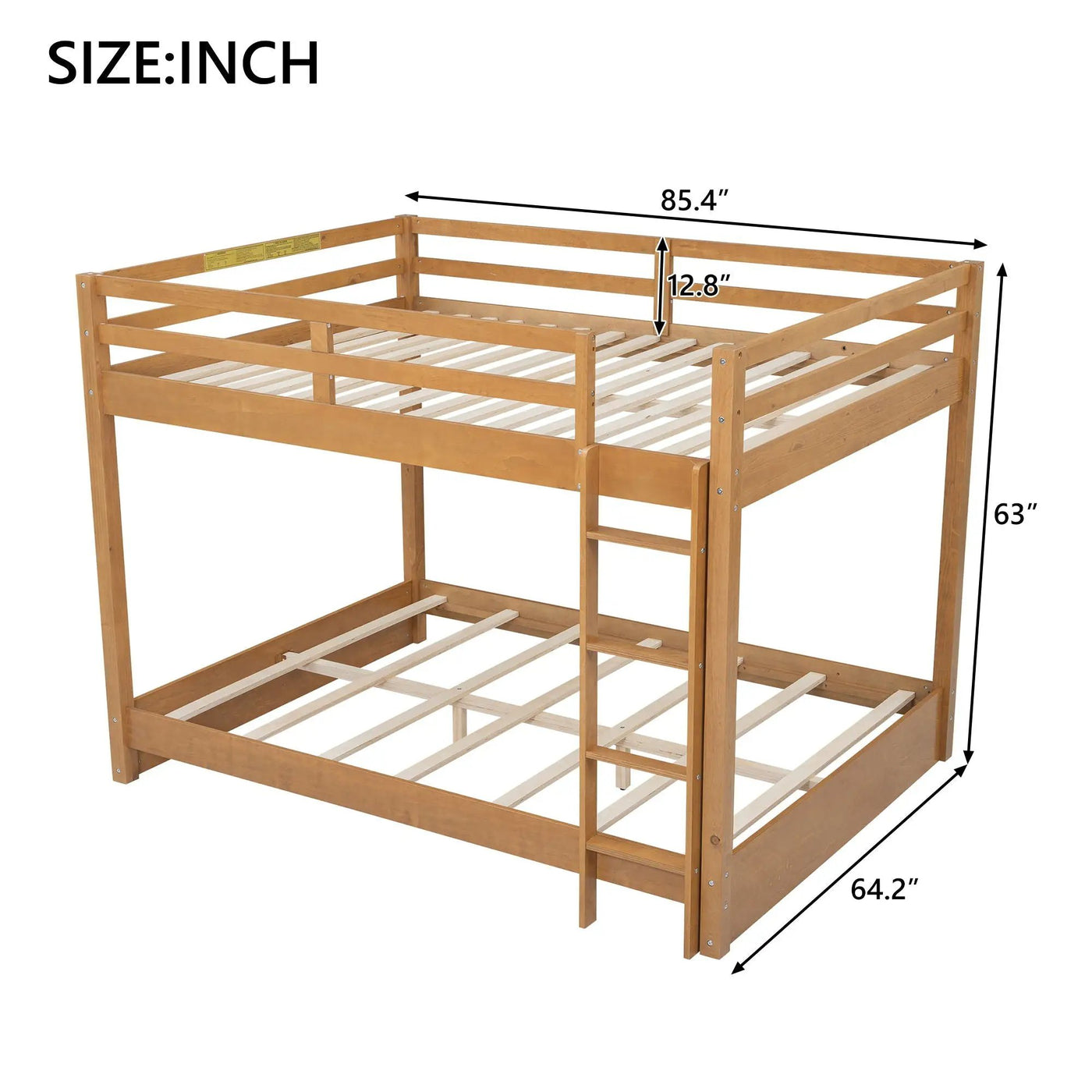 Sturdy Bunk Bed With Ladder by HouseOfZazla