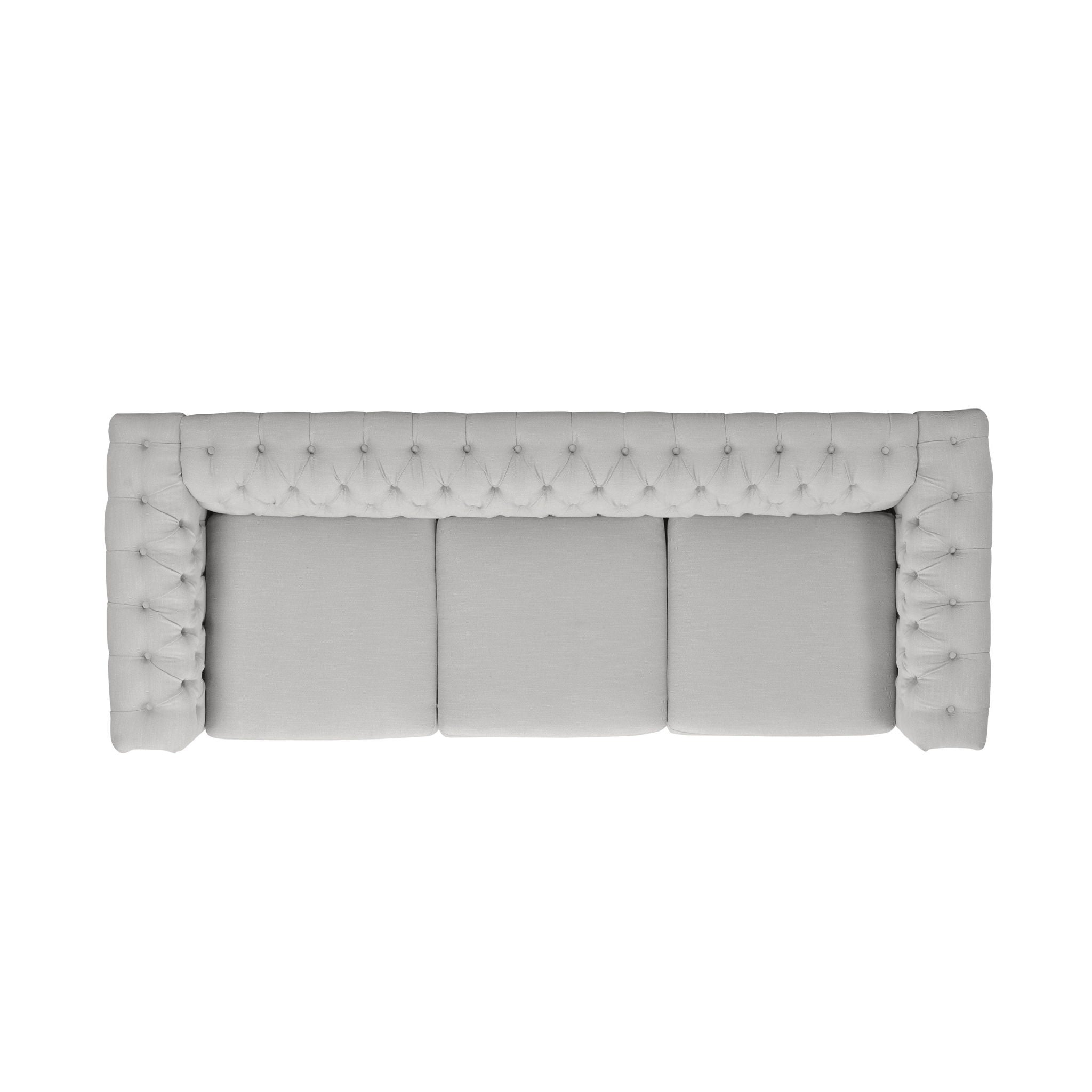 Chesterfield Style 3 Seater Sofa With Deep Button Tufting by HouseOfZazla