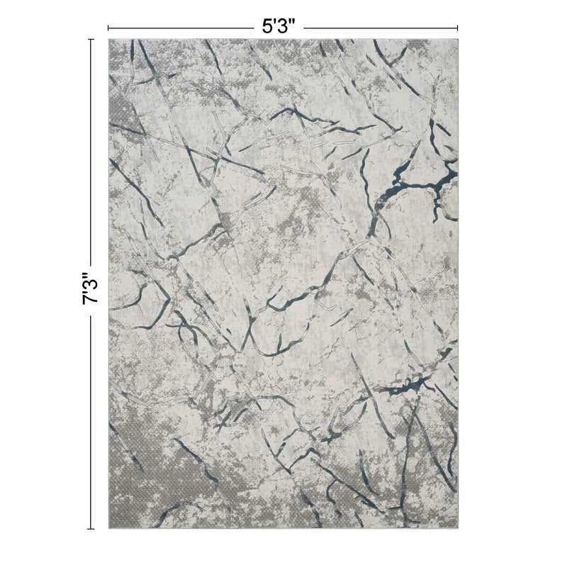 Geometrix - Contemporary Area Rug With Geometric 3D Effect by HouseOfZazla