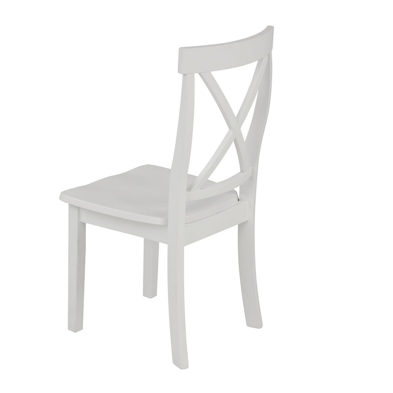 5 Pieces Dining Table And Chairs Set For 4 Persons, Kitchen Room Solid Wood Table With 4 Chairs by HouseOfZazla