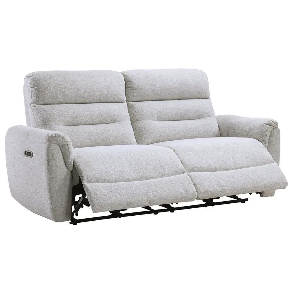 Eastre - Power Motion Sofa With USB Port - Beige Chenille by Unique Piece Furniture