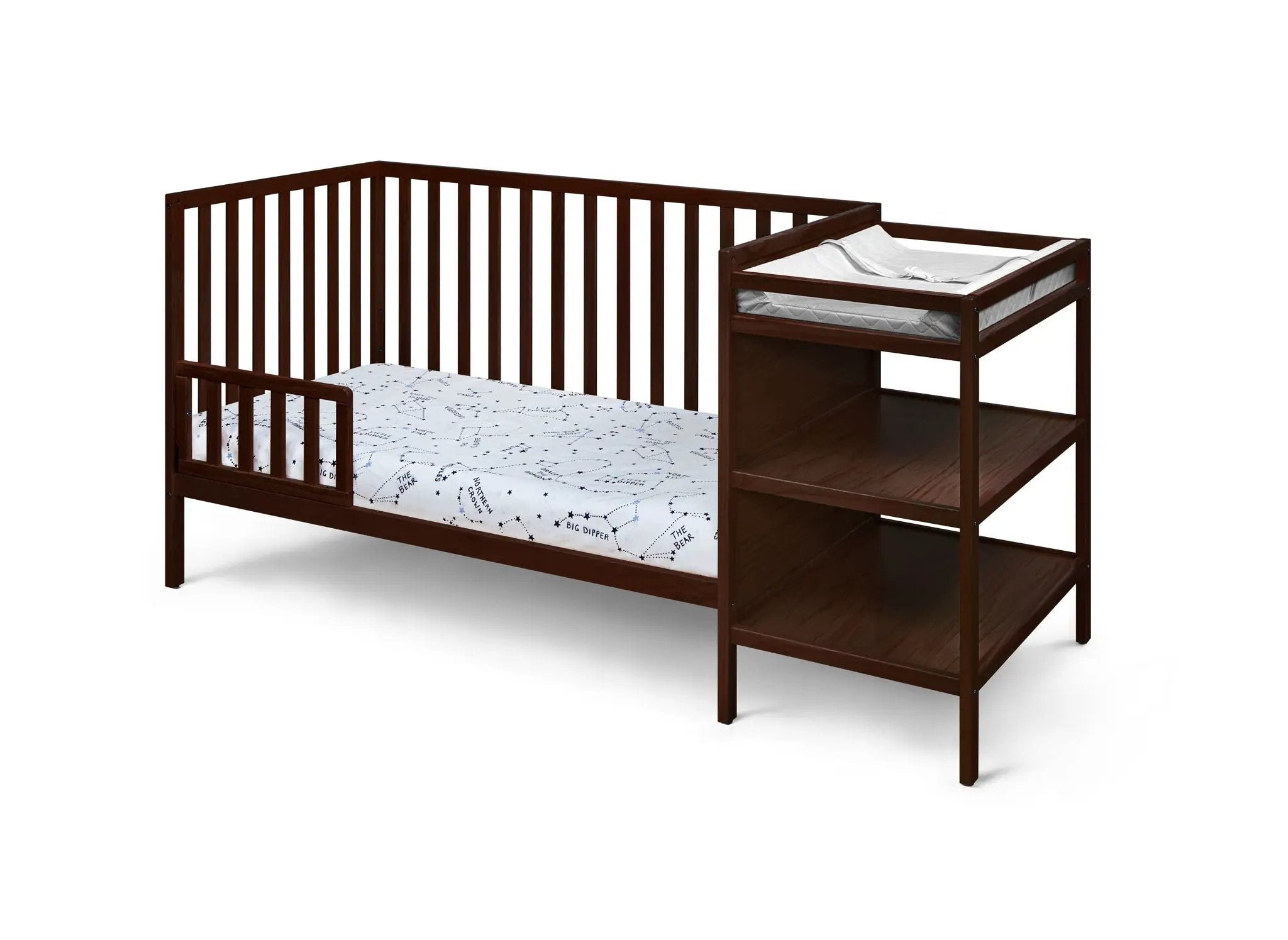 Palmer - 3-in-1 Convertible Crib / Changer Combo by HouseOfZazla