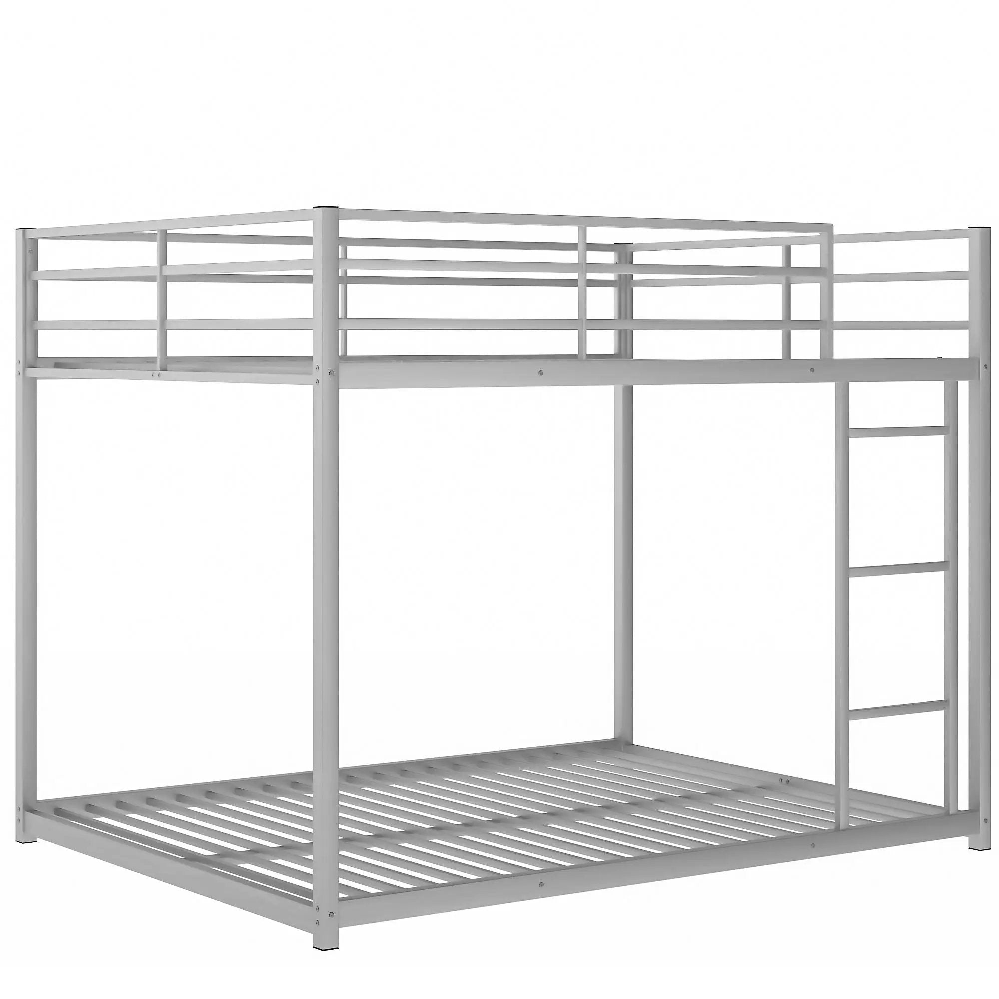 Metal Bunk Bed, Low Bunk Bed With Ladder by Unique Piece Furniture