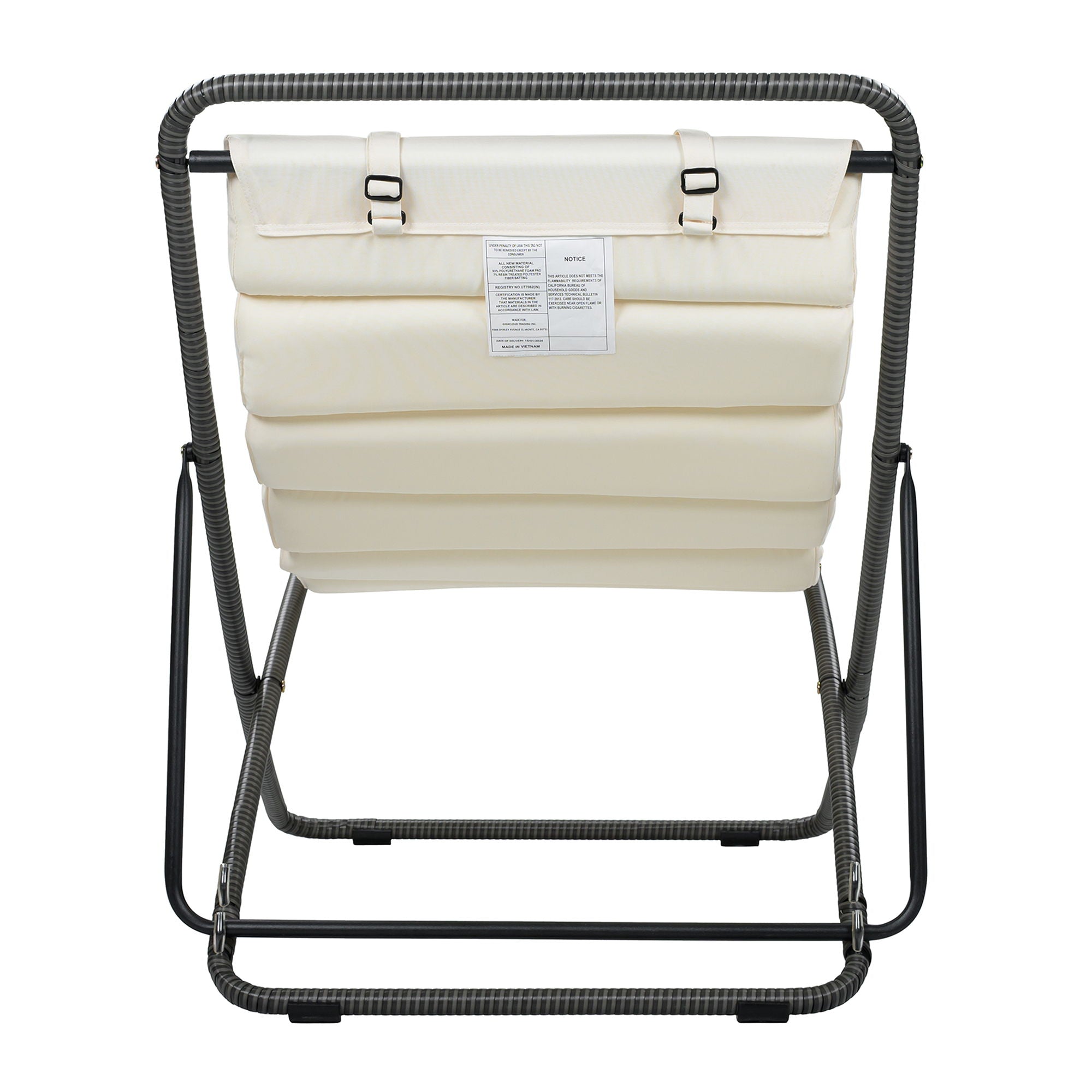 Outdoor Folding Chair With Adjustable Backrest (Set of 2) by HouseOfZazla