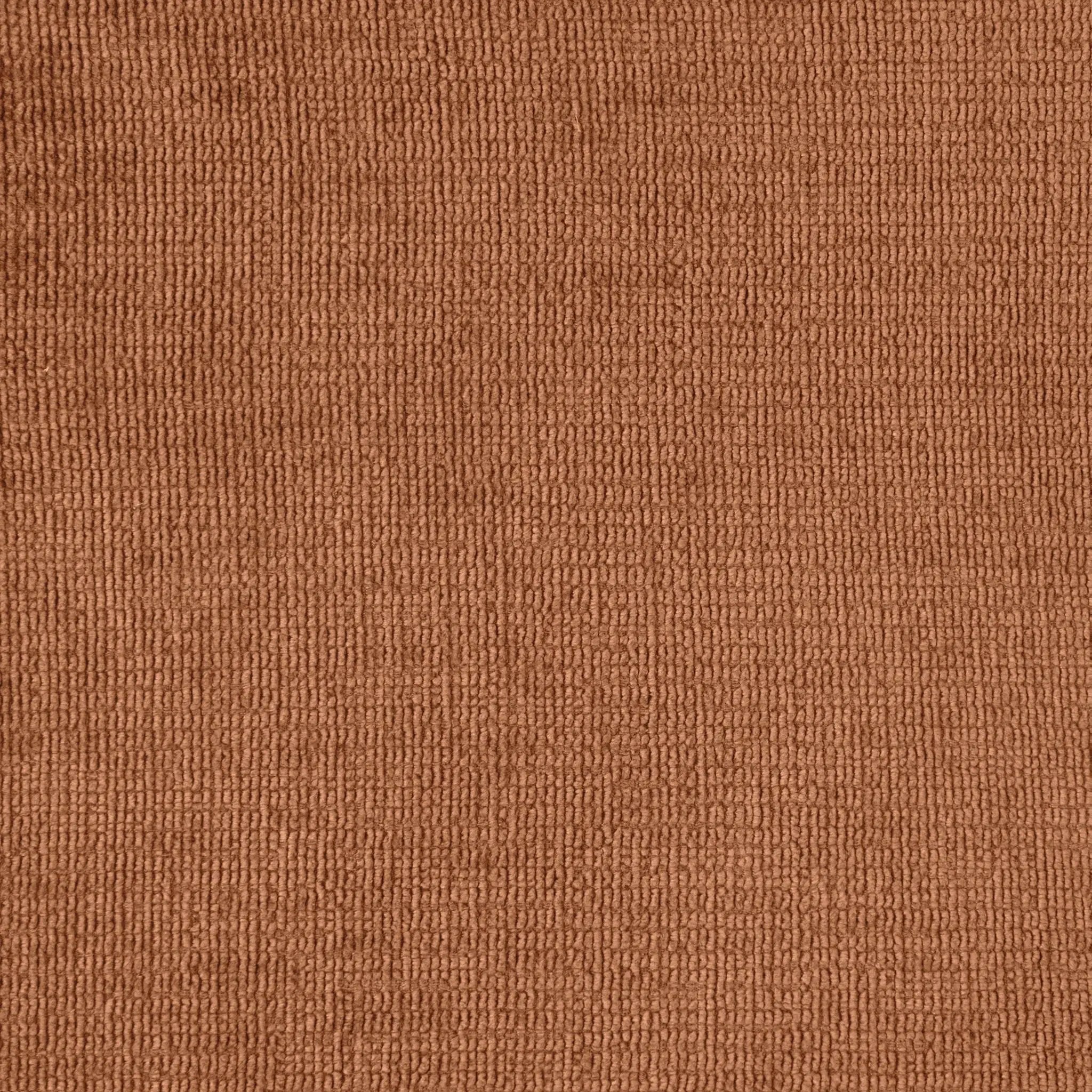 Burnett Chenille Upholstered Ottoman Burnt Orange by Unique Piece Furniture