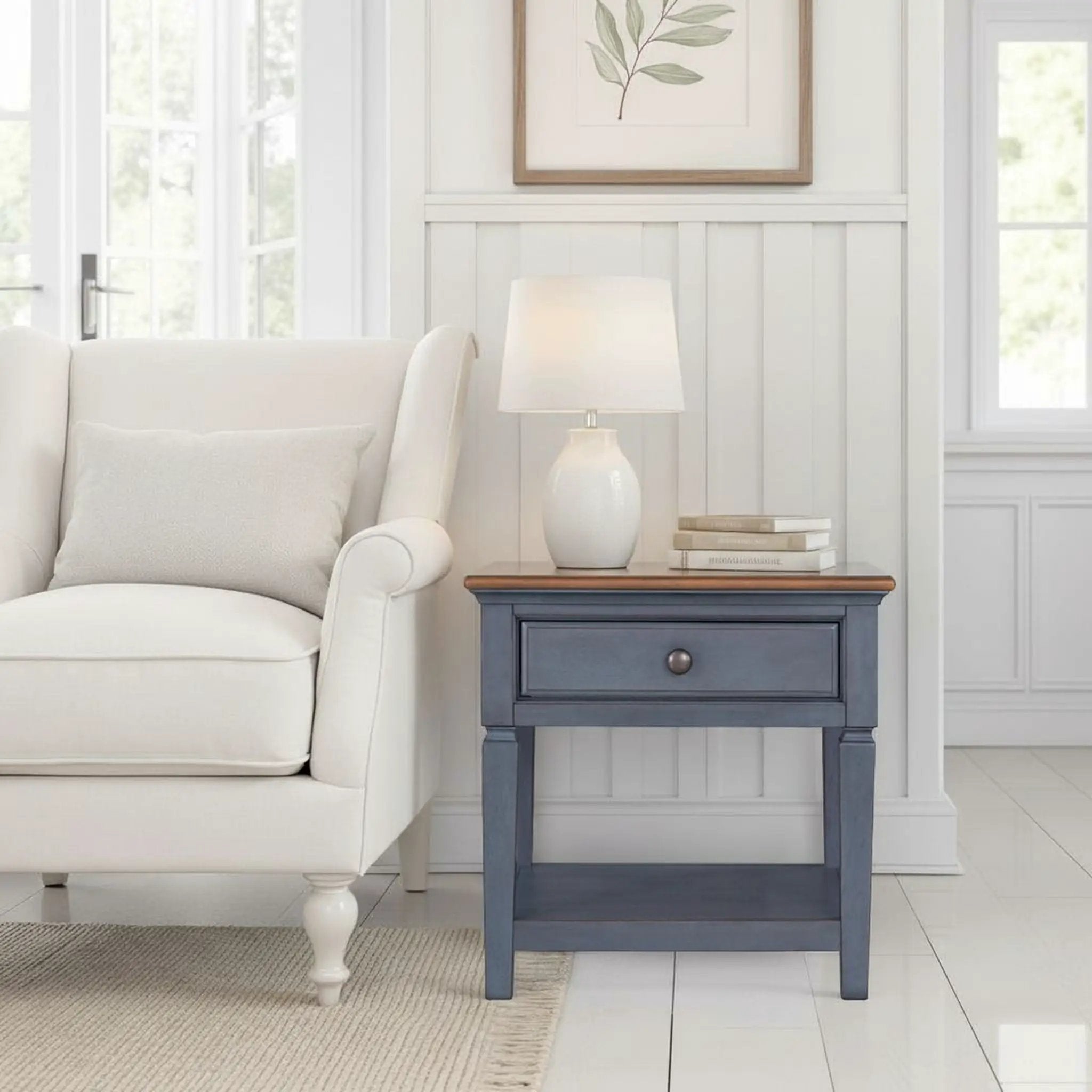 End Table - Blue by Unique Piece Furniture