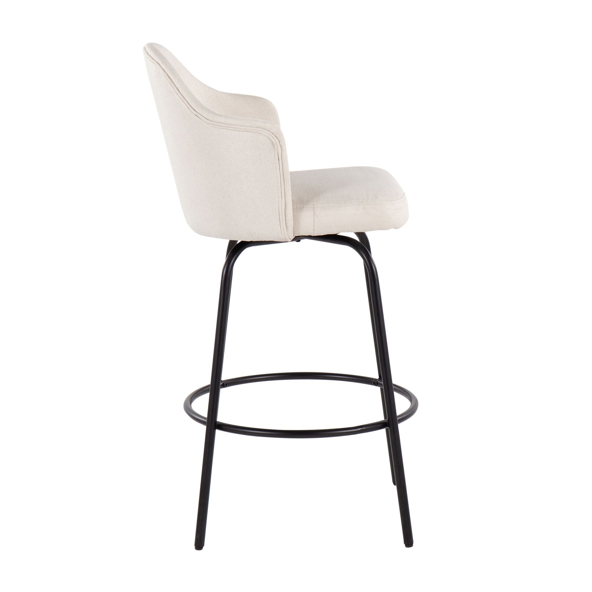 Ahoy - Contemporary Fixed Height Counter Stool (Set of 2) by HouseOfZazla